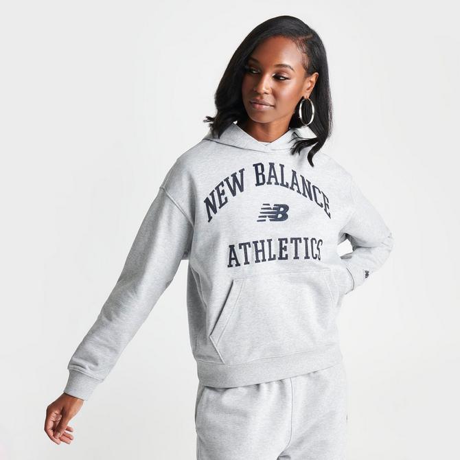 ATHLETICS VARSITY OVERSIZED FLEECE HOODIE New Balance Women's Clothing