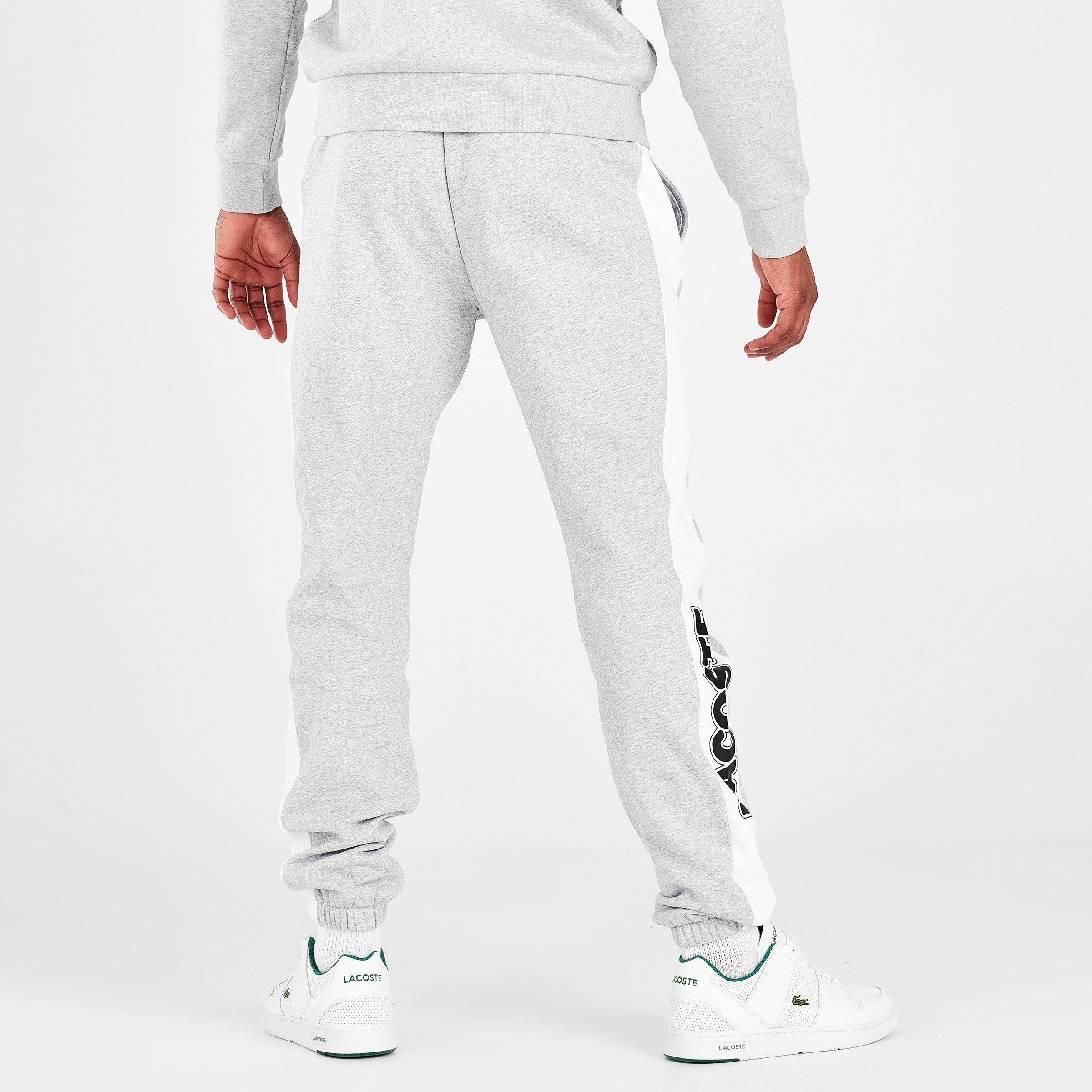 lacoste tapered joggers