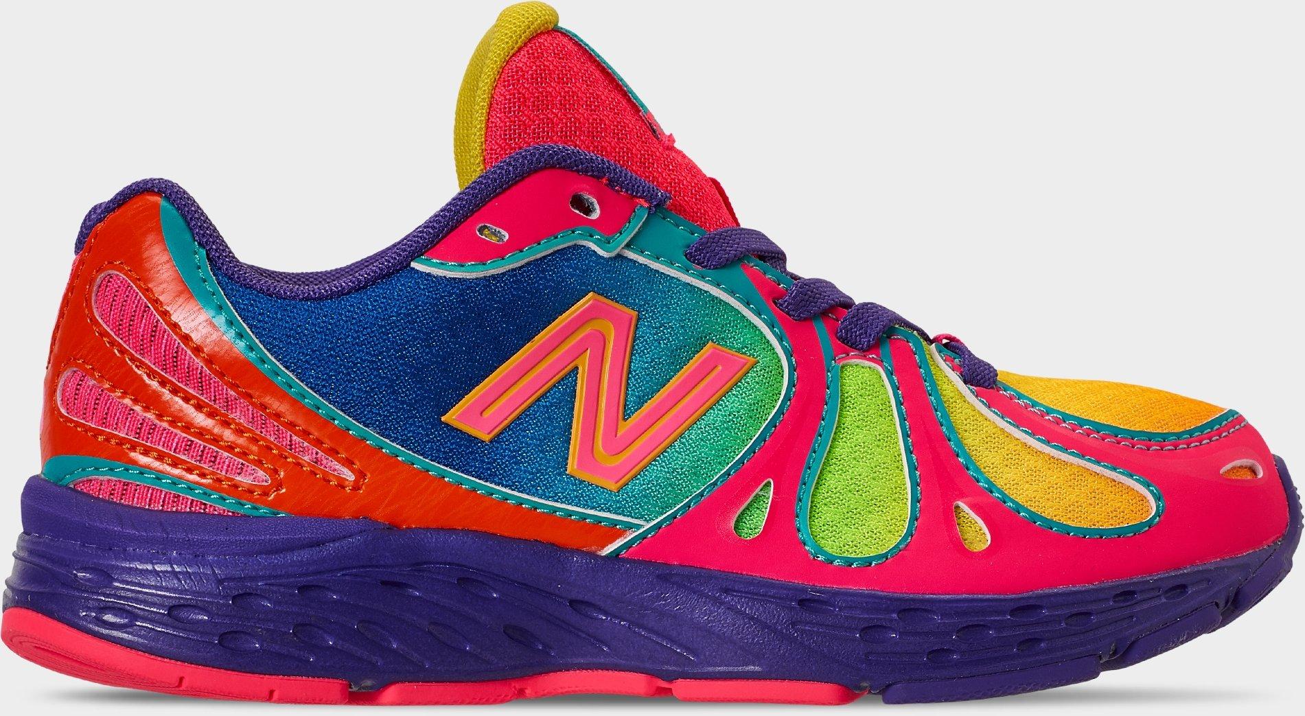 rainbow new balance shoes