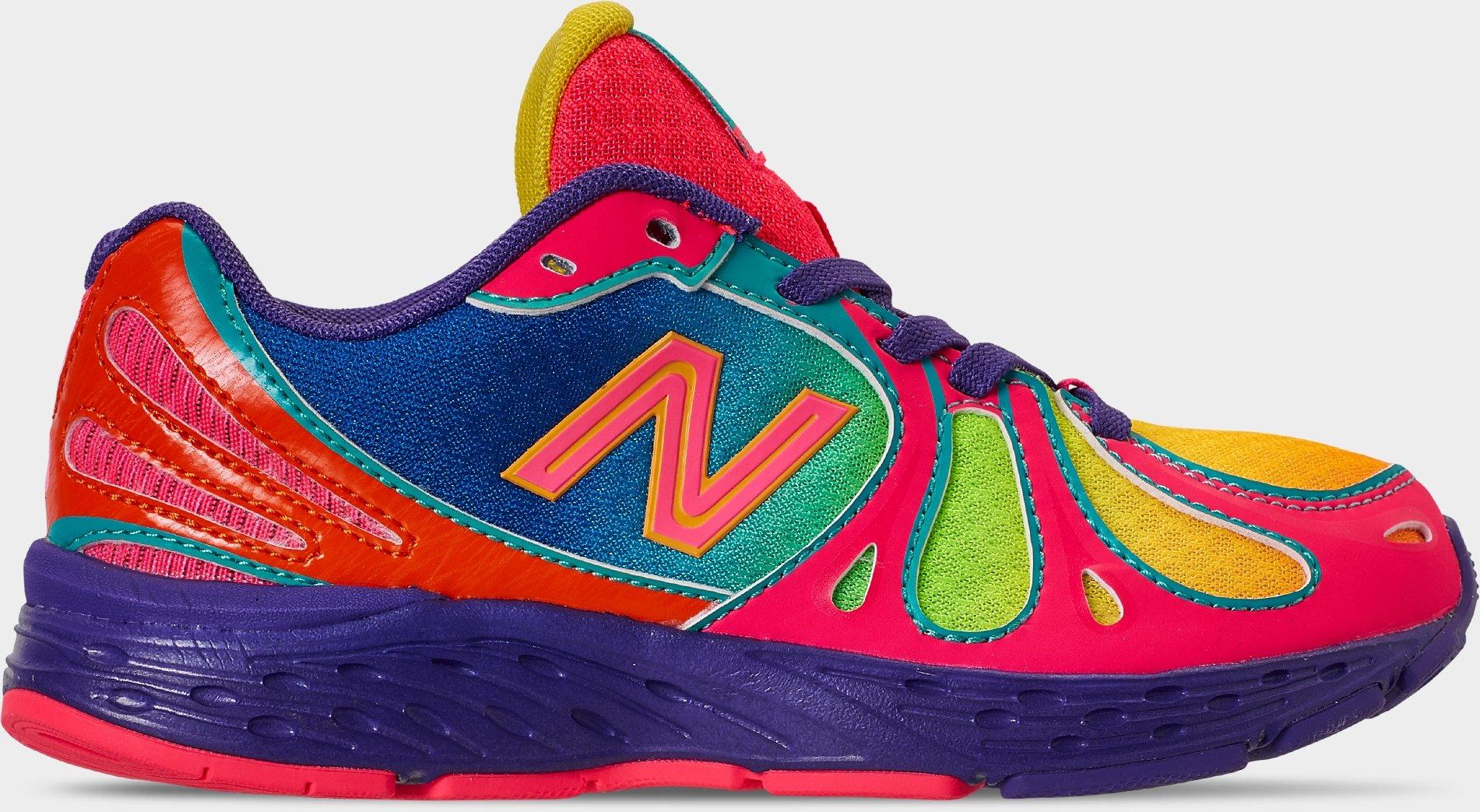 rainbow running shoes