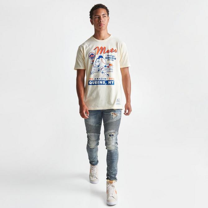 Men's Mitchell & Ness New York Mets MLB Deli Graphic T-Shirt