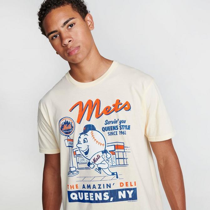 JD York & Men\'s Mets T-Shirt| Deli New Mitchell Ness Graphic MLB Sports