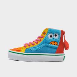 Image of LITTLE KIDS VANS SK8-HI ZIP SESAME STREET