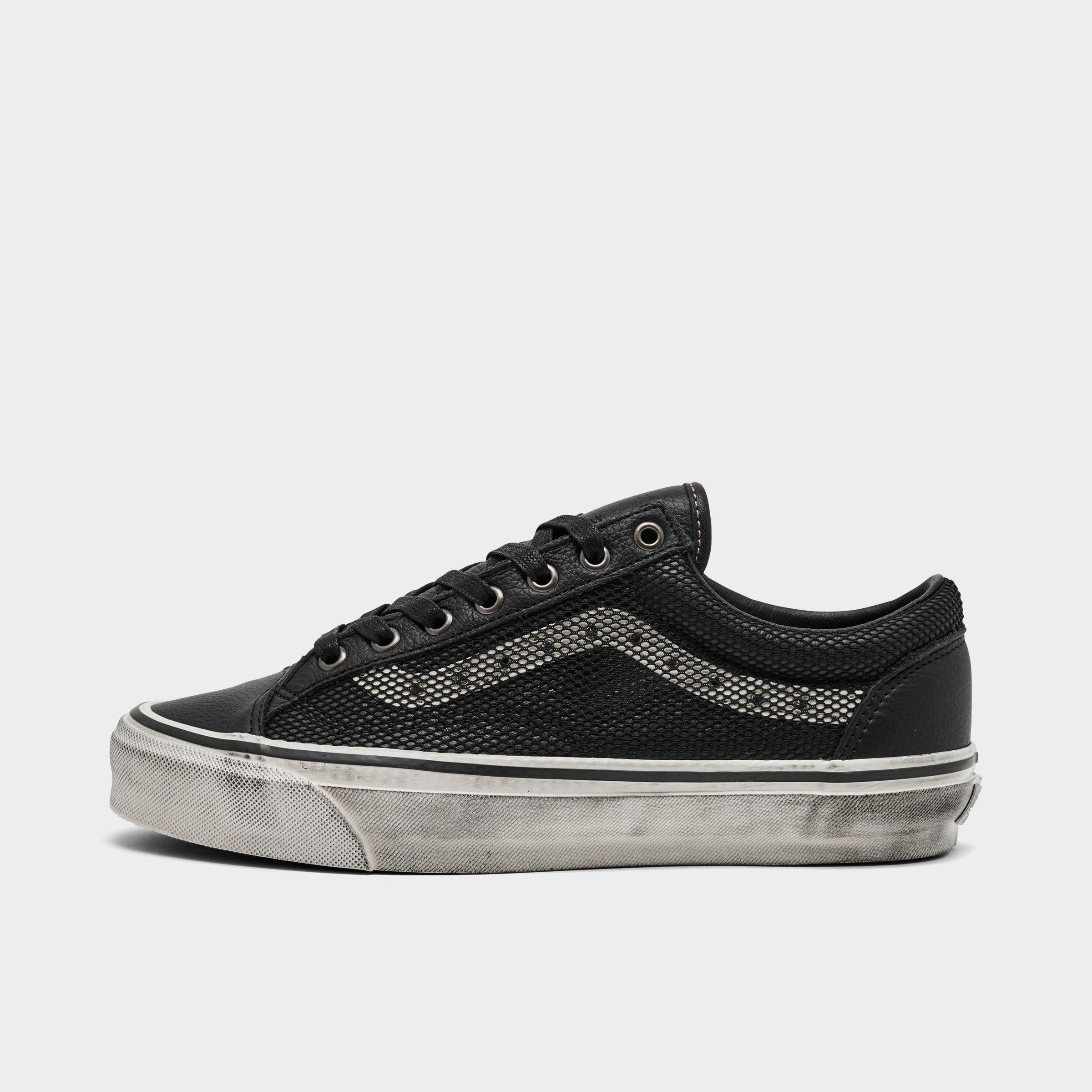Vans Men's Old Skool 36 Premium Casual Shoes in Combat Black Size: 10.0