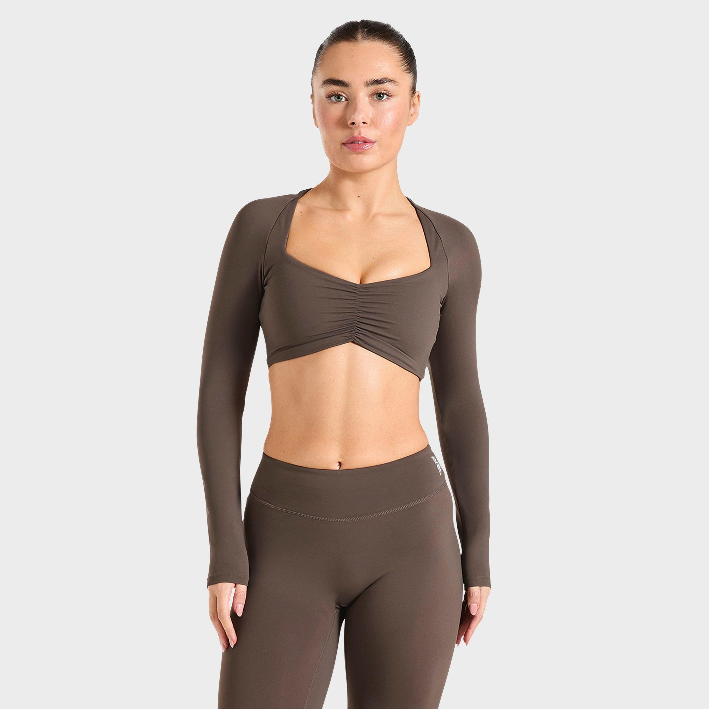AYBL Women's Physique Long-Sleeve Crop Top