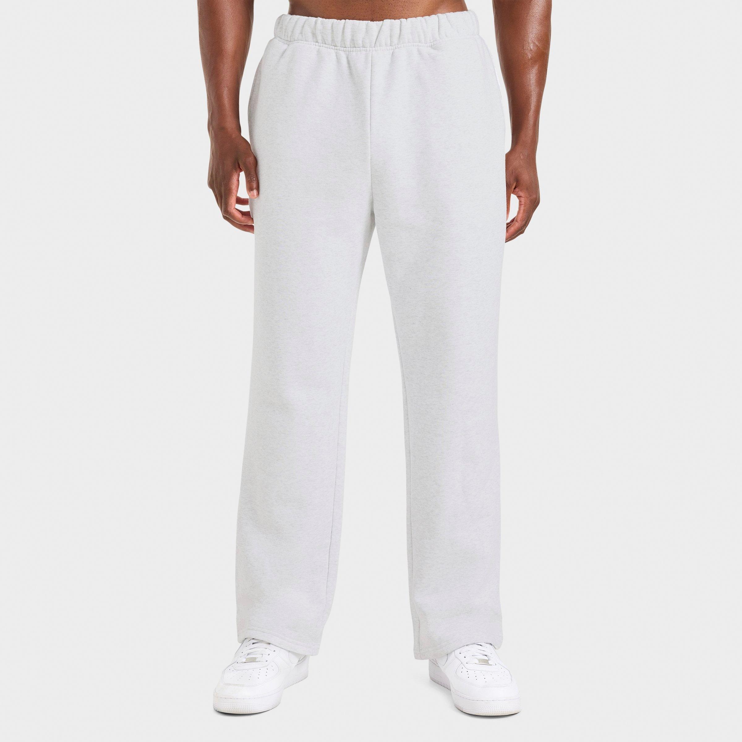 AYBL Men's Essential Oversized Straight Leg Fleece Jogger Pants