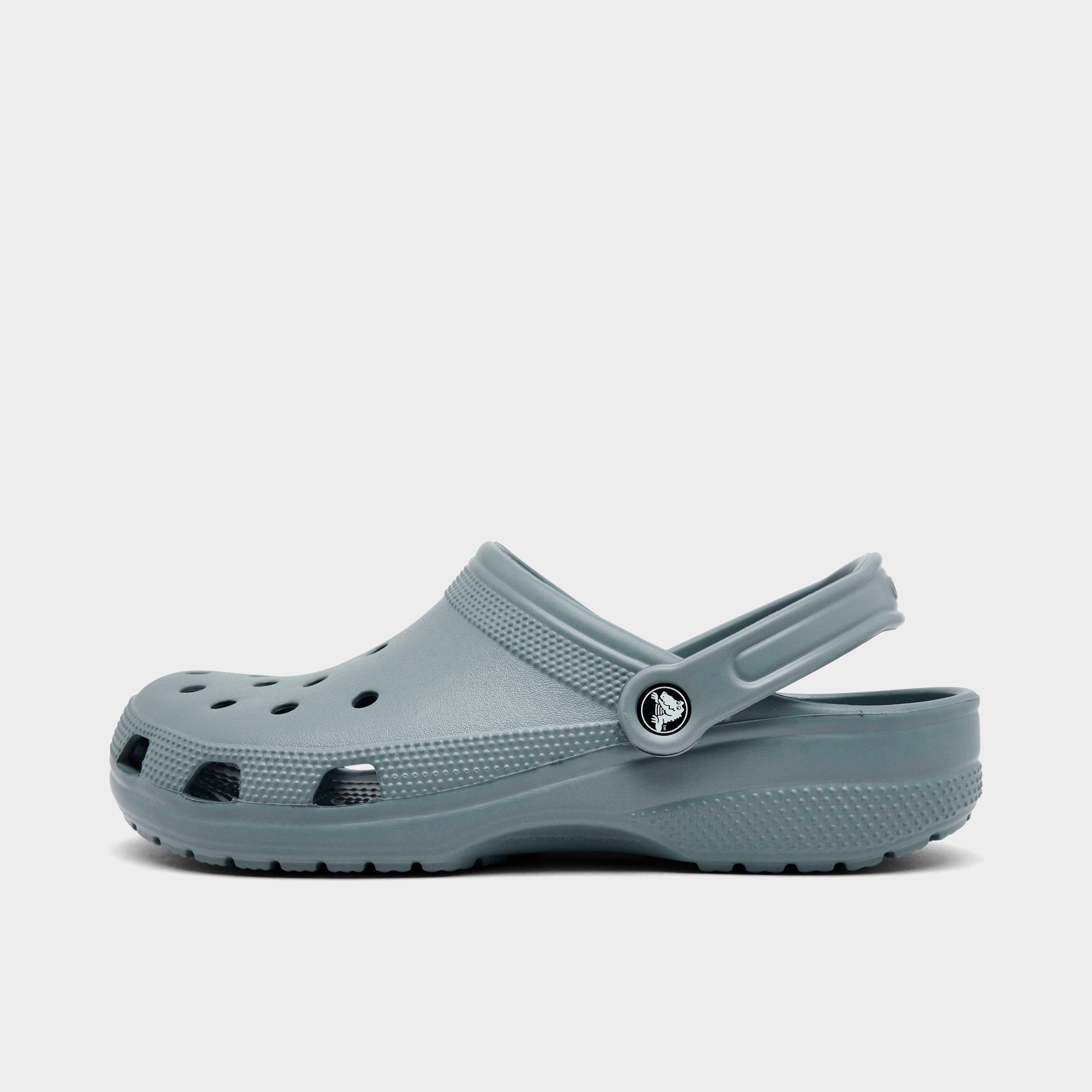 Crocs Men's Classic Clog Shoes (Men's Sizing) in Concrete Size: 7.0