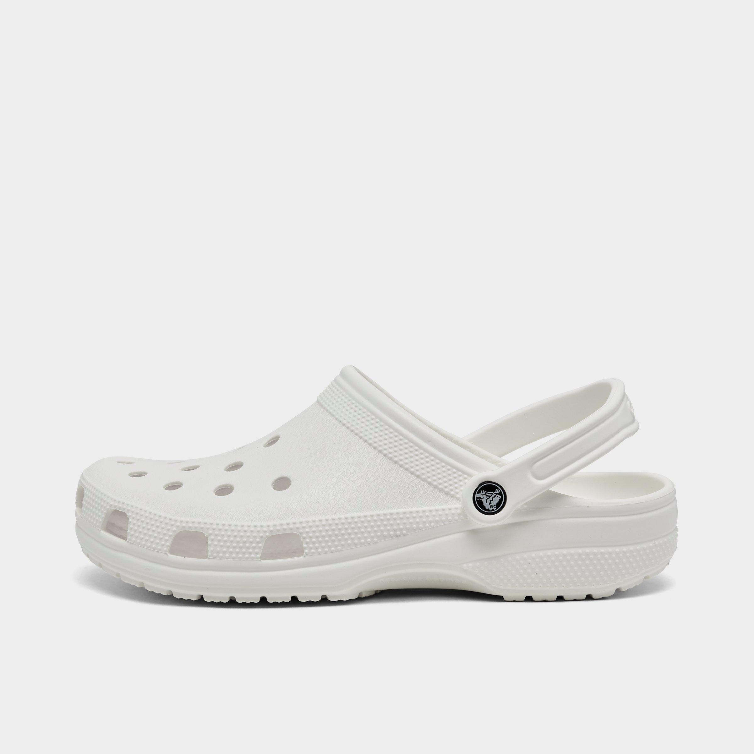 Crocs Classic Clog Shoes (Men's Sizing) in White Size: 4