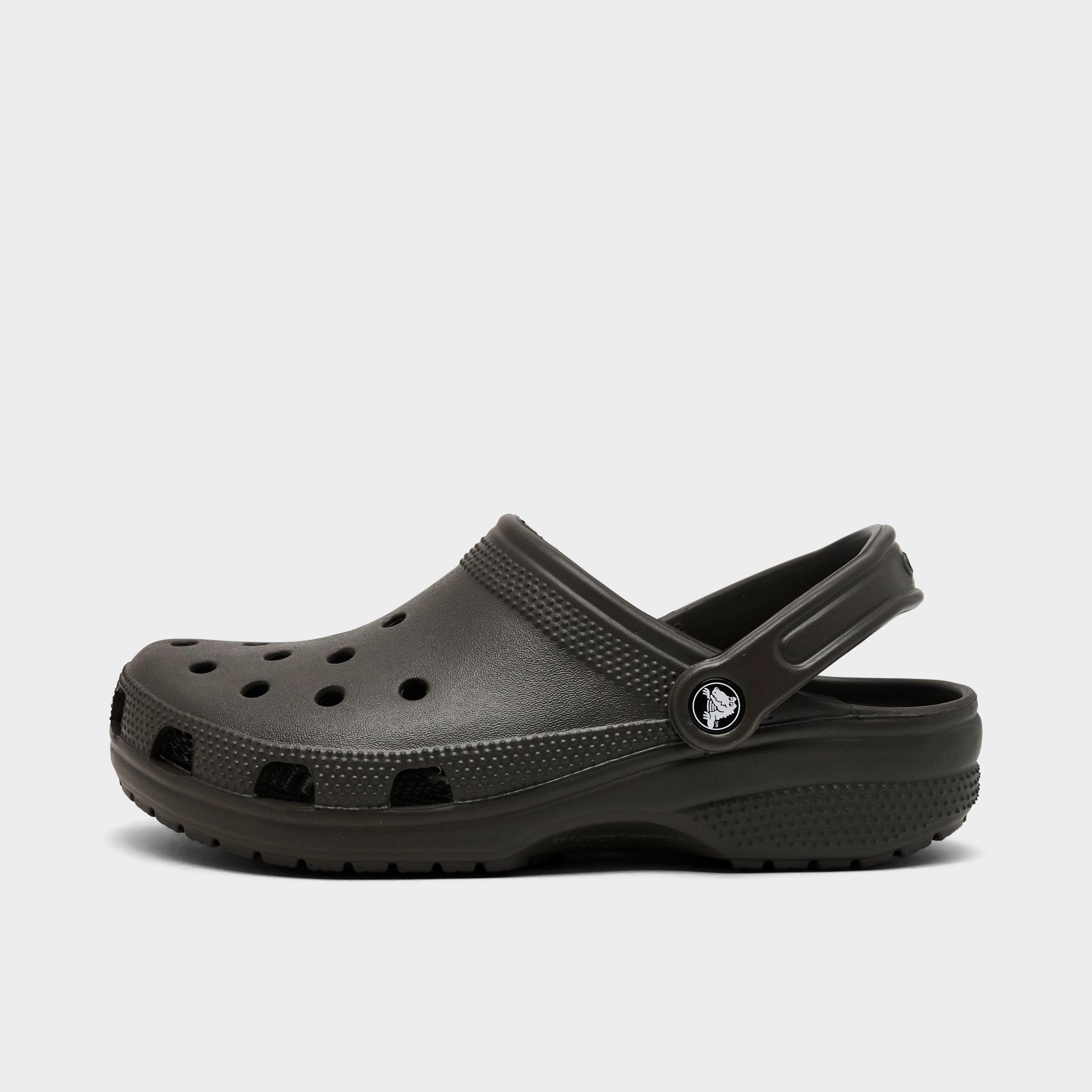 Crocs Men's Classic Clog Shoes (Men's Sizing) in Espresso Size: 7.0