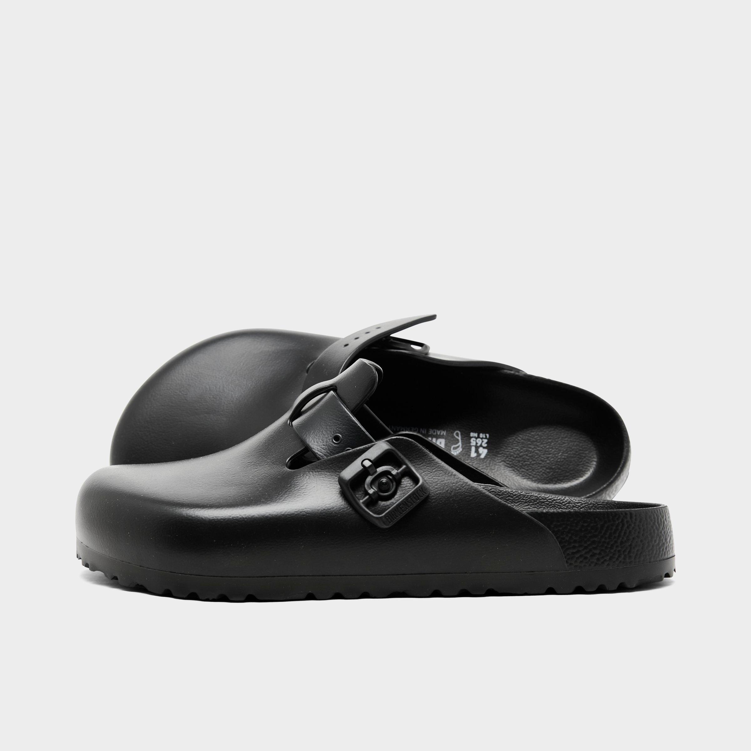 Birkenstock Men's Boston Essentials EVA Clogs in Black Size: 42