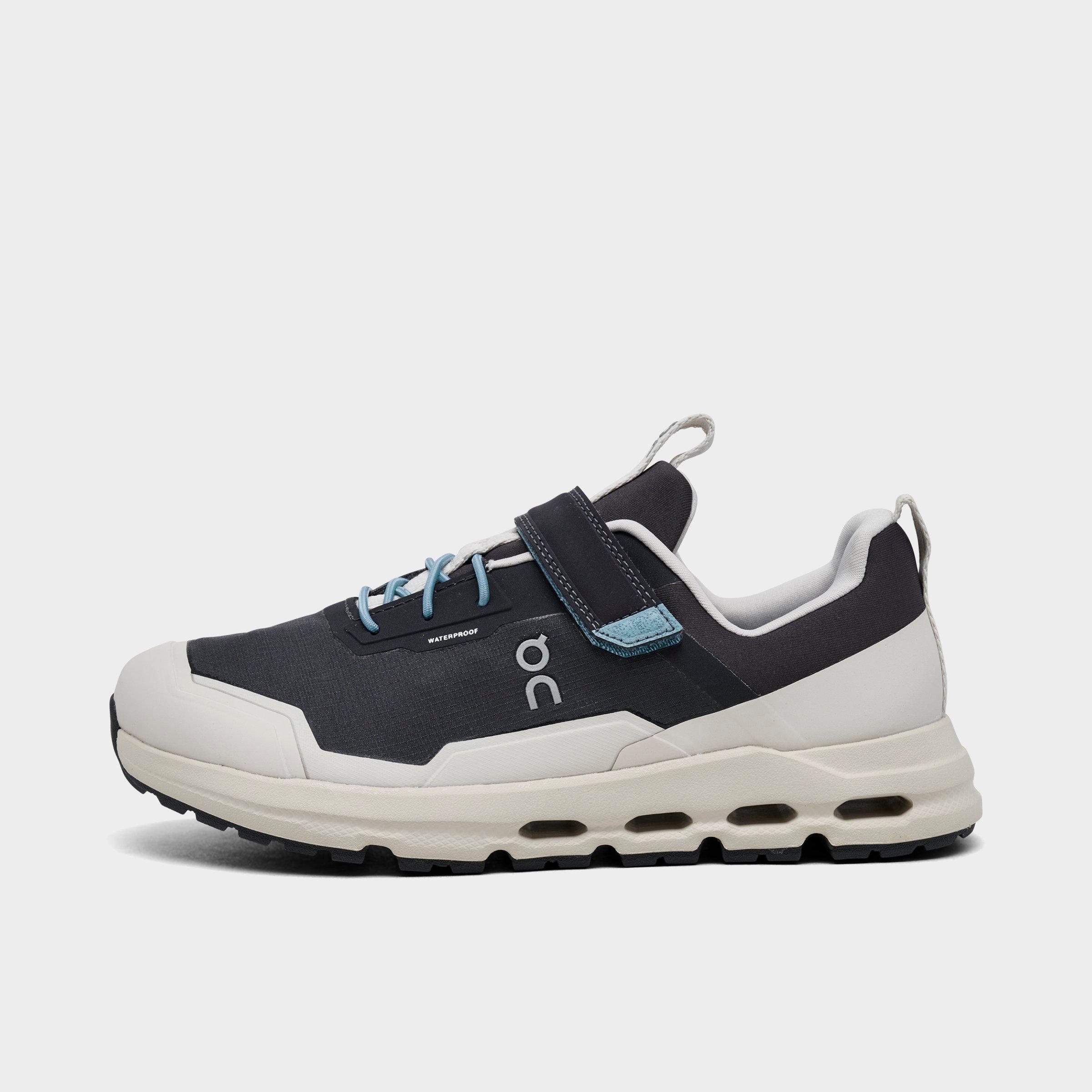 On Little Kids Cloudhero Waterproof Stretch Lace Running Shoes in Navy/Off White Size: 1