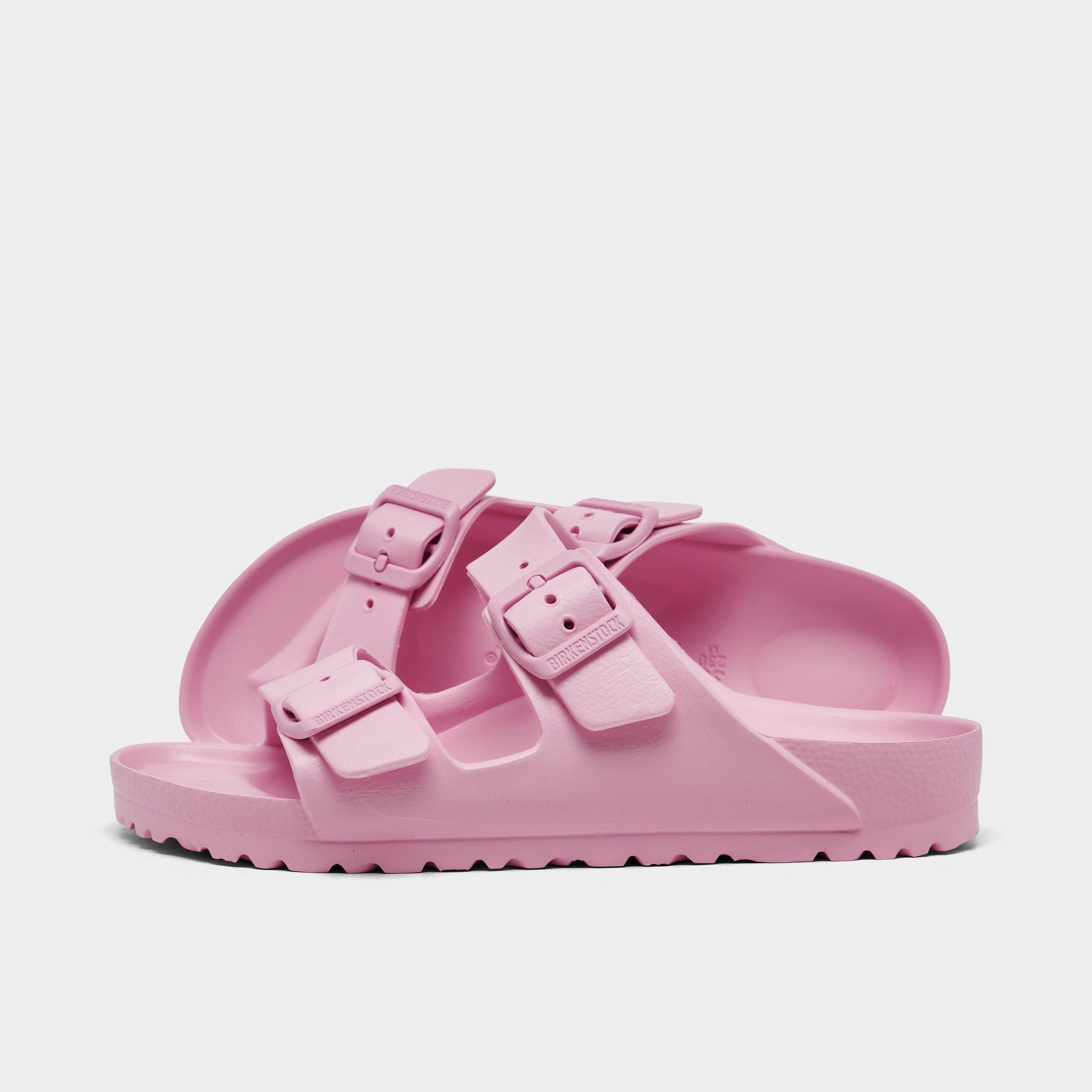 Birkenstock Girls Little Kids Arizona EVA Sandals in Fondant Pink Size: 30