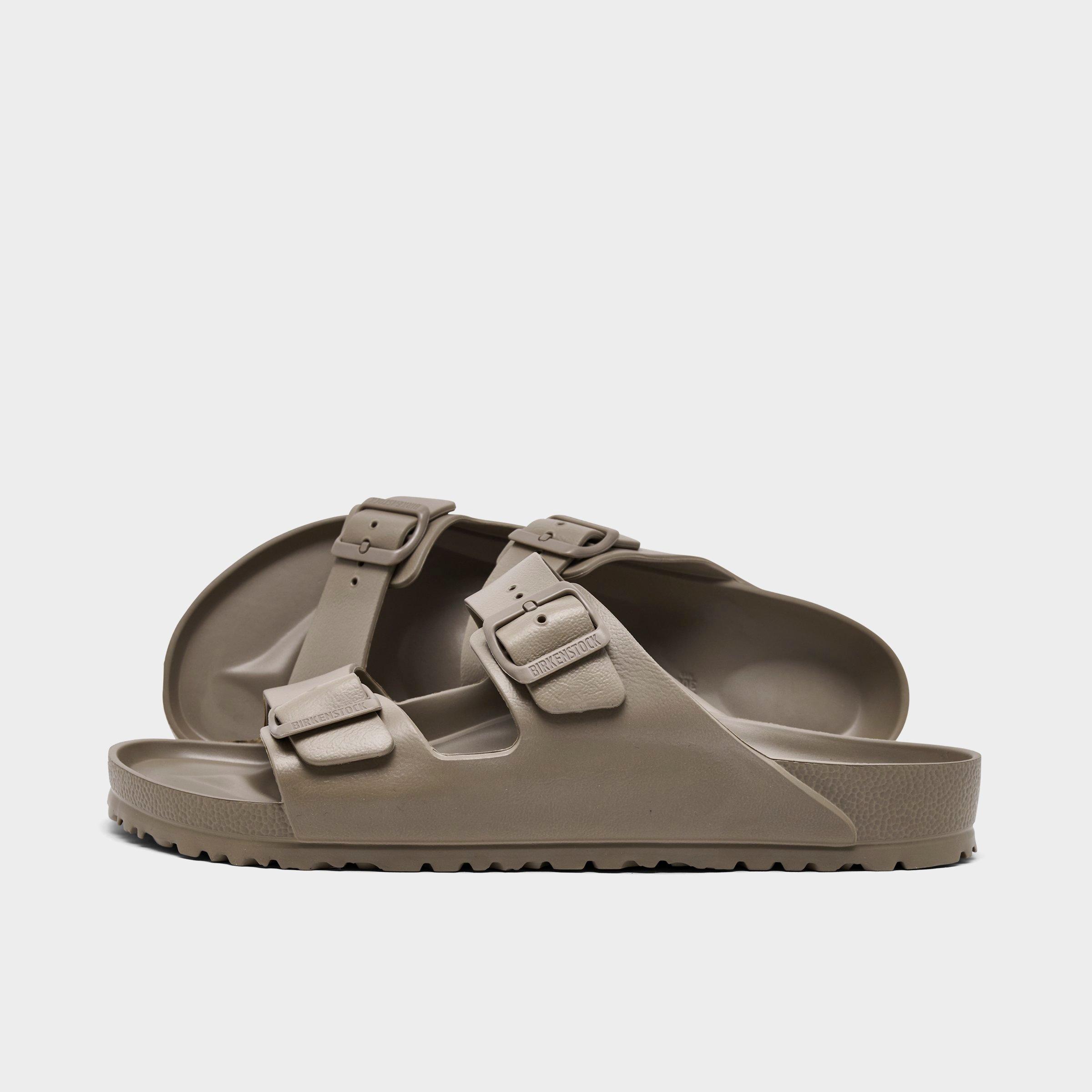 Birkenstock Men's Essentials Arizona EVA Sandals in Grey Taupe Size: 41