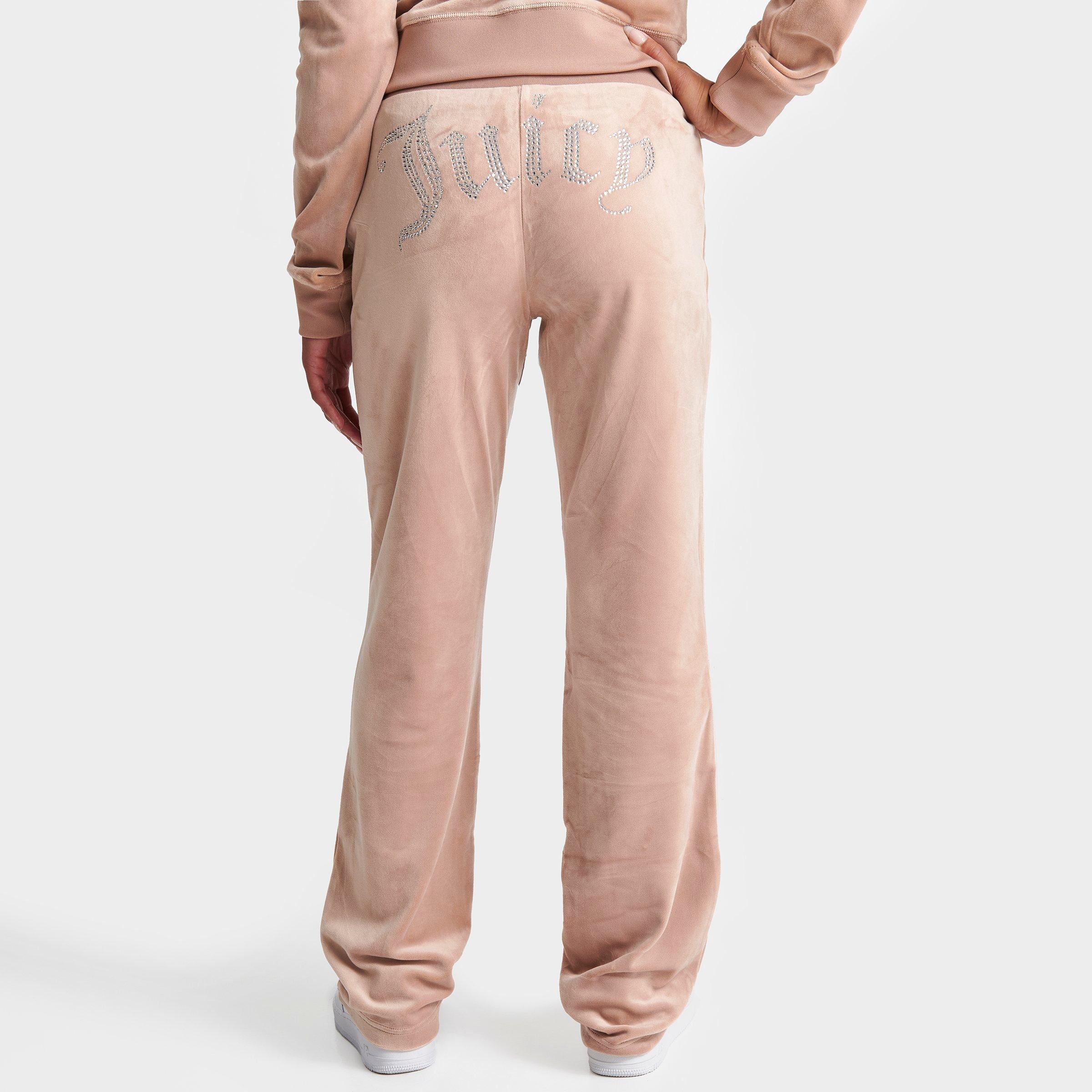 Women's Juicy Couture OG Big Bling Velour Track Pants