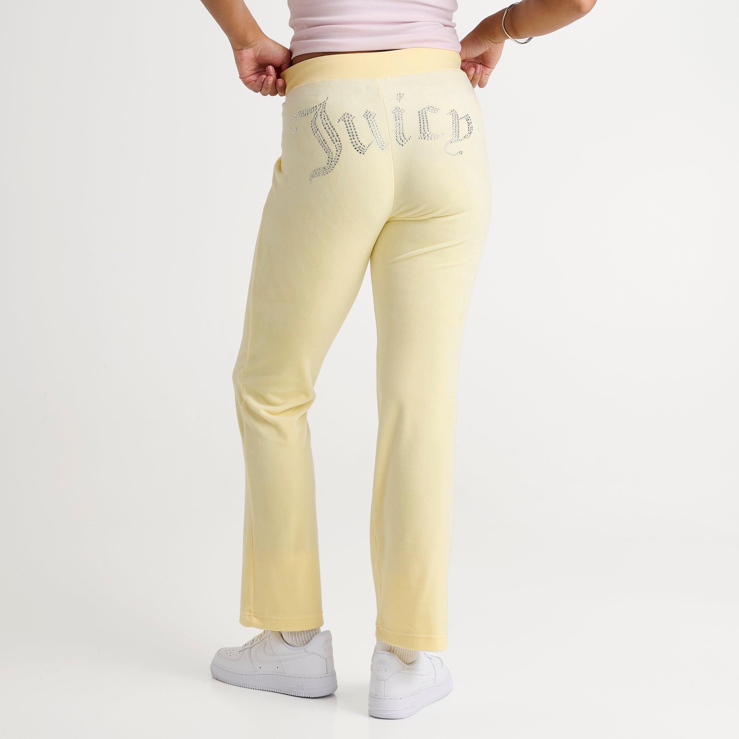 Women's Juicy Couture OG Big Bling Velour Track Pants