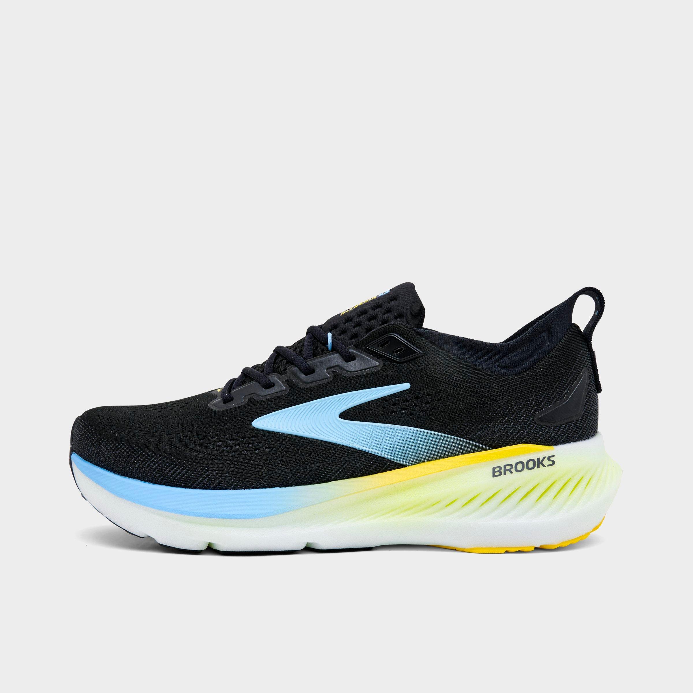 Brooks Men's Glycerin 23 Running Shoes in Black/Cyber Yellow/Nightlife Size: 12.0