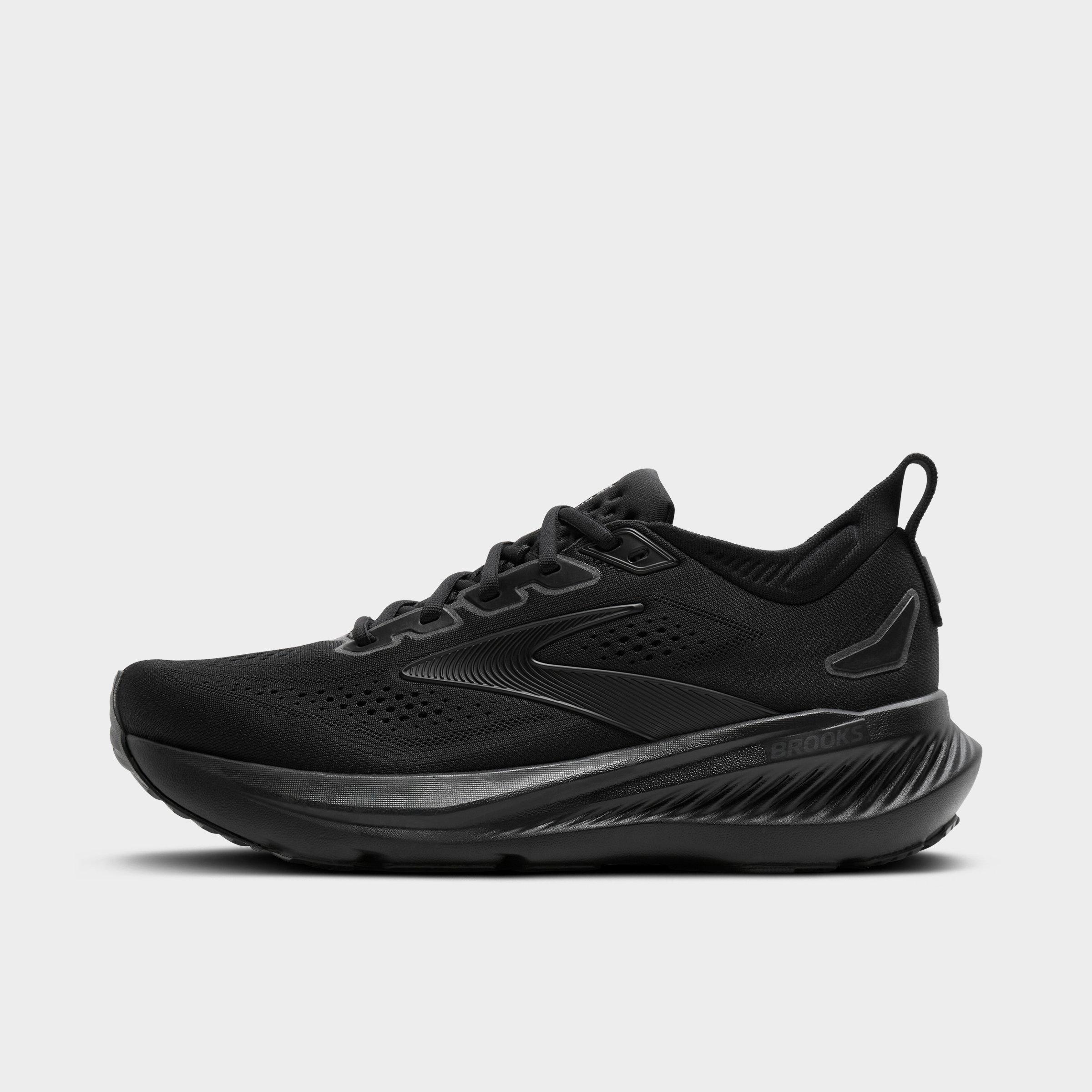 Brooks Men's Glycerin 23 Running Shoes (Wide Width 2E) in Black/Ebony Size: 8.5