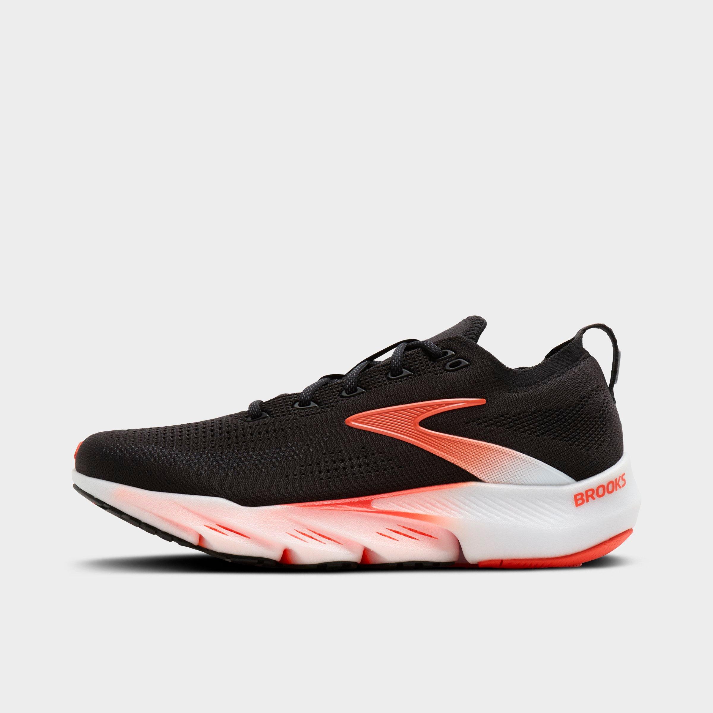 Brooks Men's Glycerin Flex Running Shoes in Black/Orange Size: 11.0