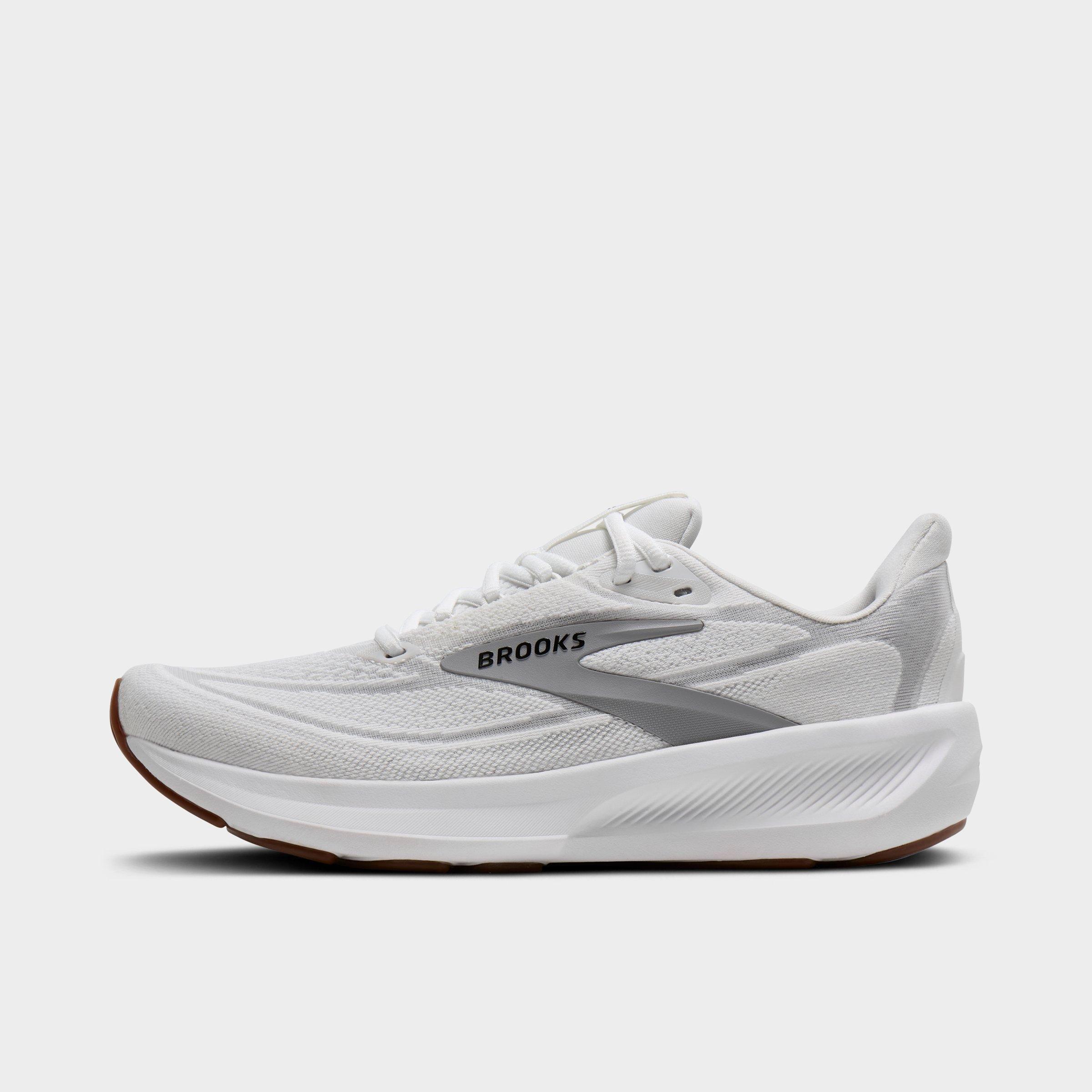 Brooks Men's Revel 9 Running Shoes (Wide Width 2E) in White/Grey/Black Size: 8.0