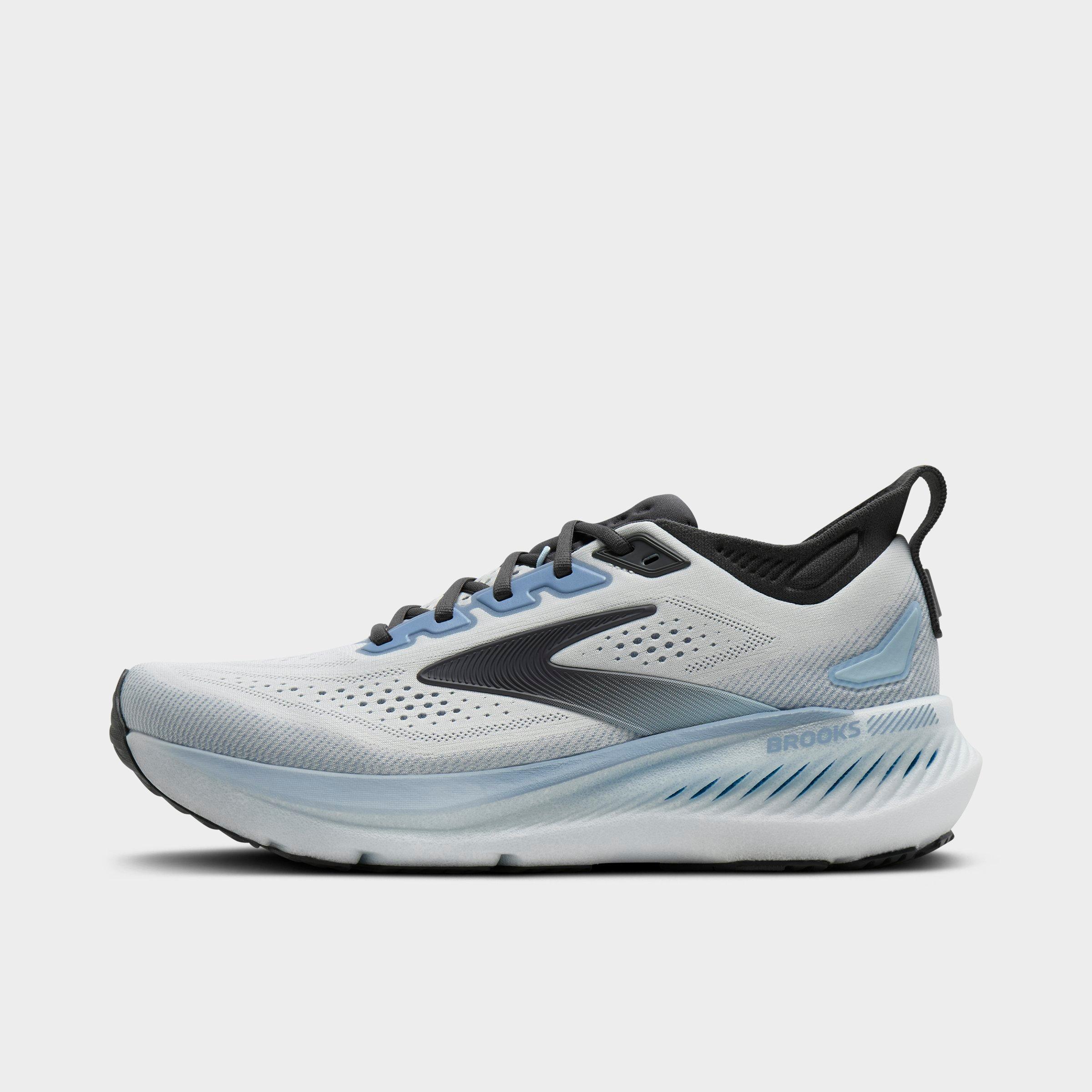 Brooks Men's Glycerin GTS 23 Running Shoes in White/Rain/Baltic Sea Size: 13.0