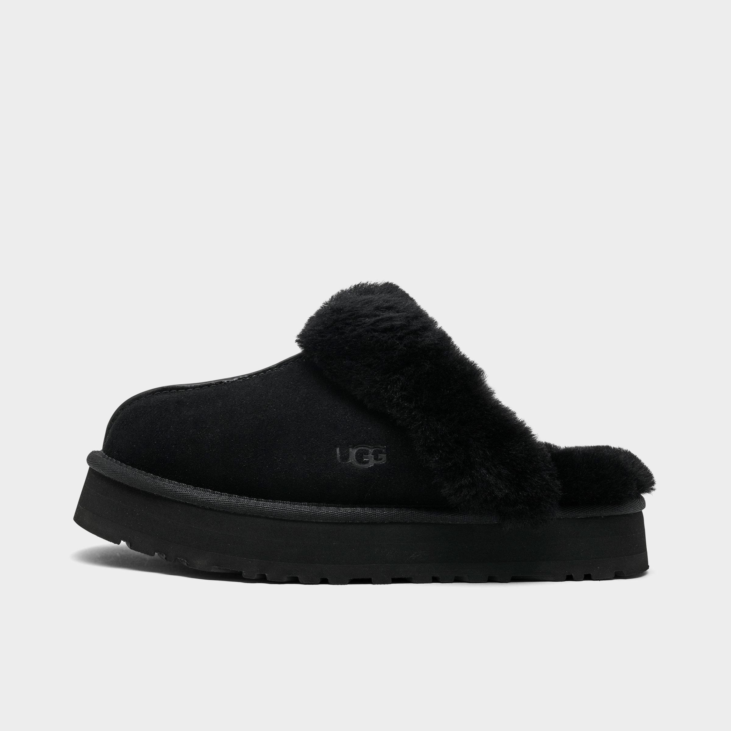 UGG Womens Disquette Slip-On Casual Shoes in Black Size: 10.0