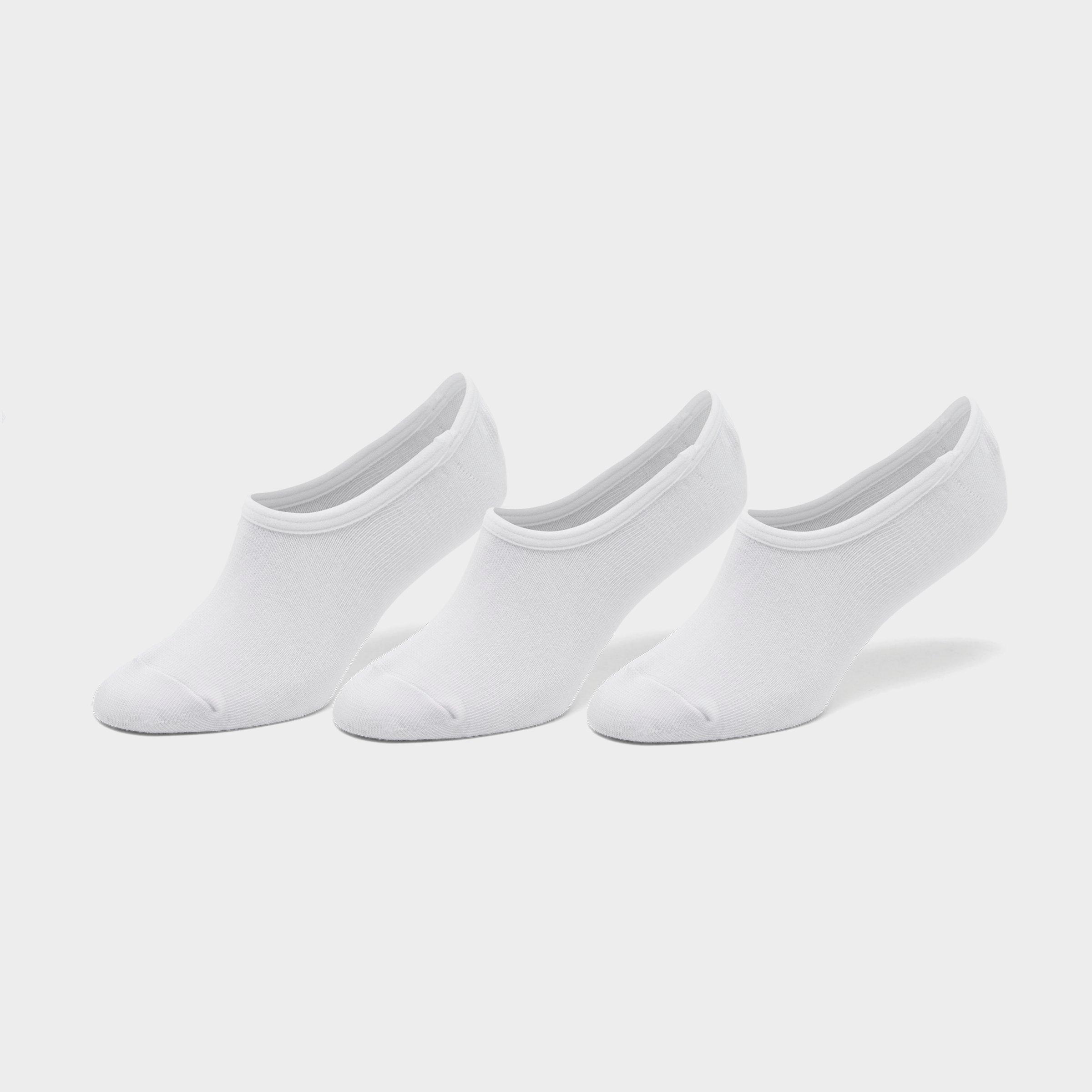 Sonneti Men's Finish Line Footie Socks (3-Pack) in White Size: Large