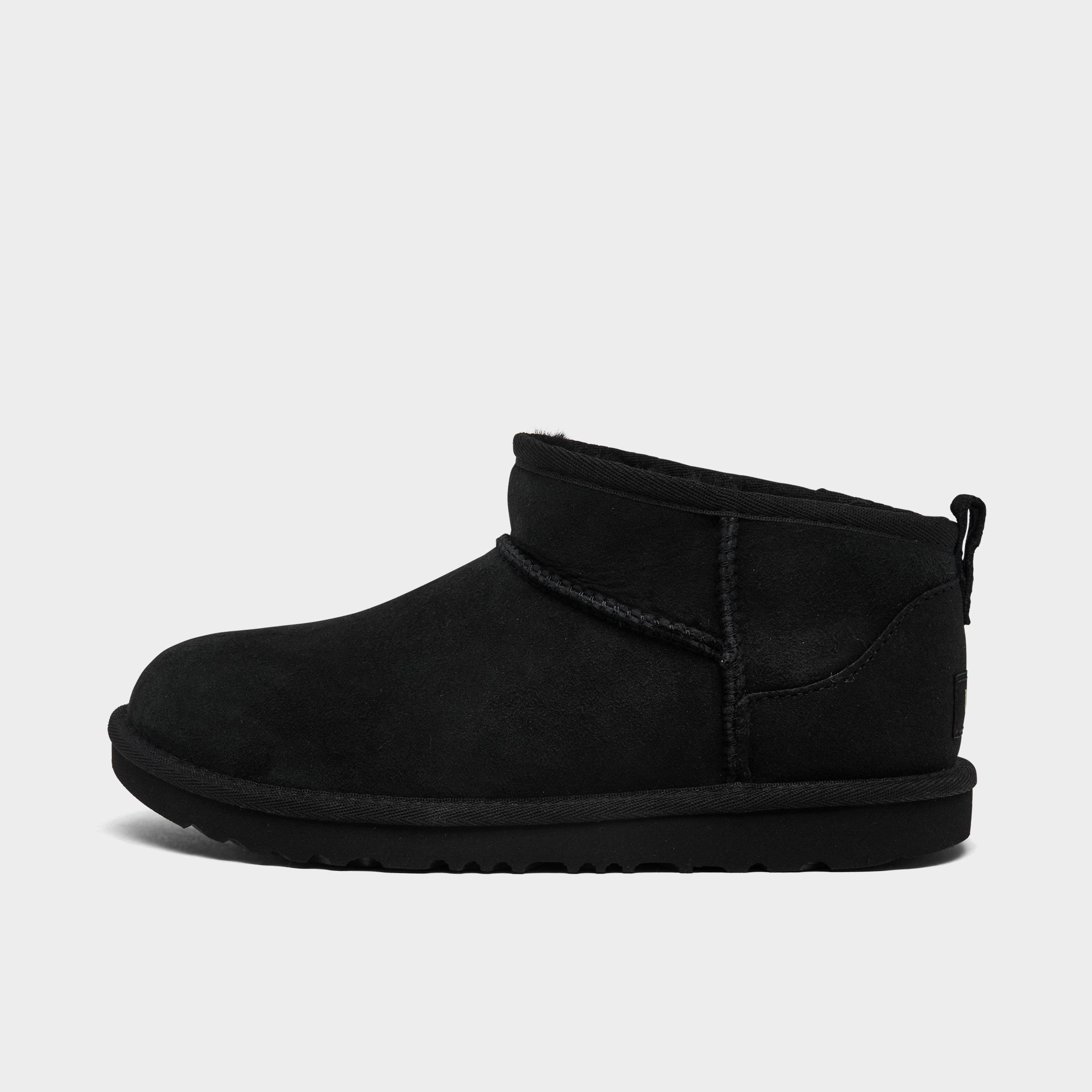 UGG Kids Classic Ultra Mini Boots (13C-6Y) in Black Size: 1.0