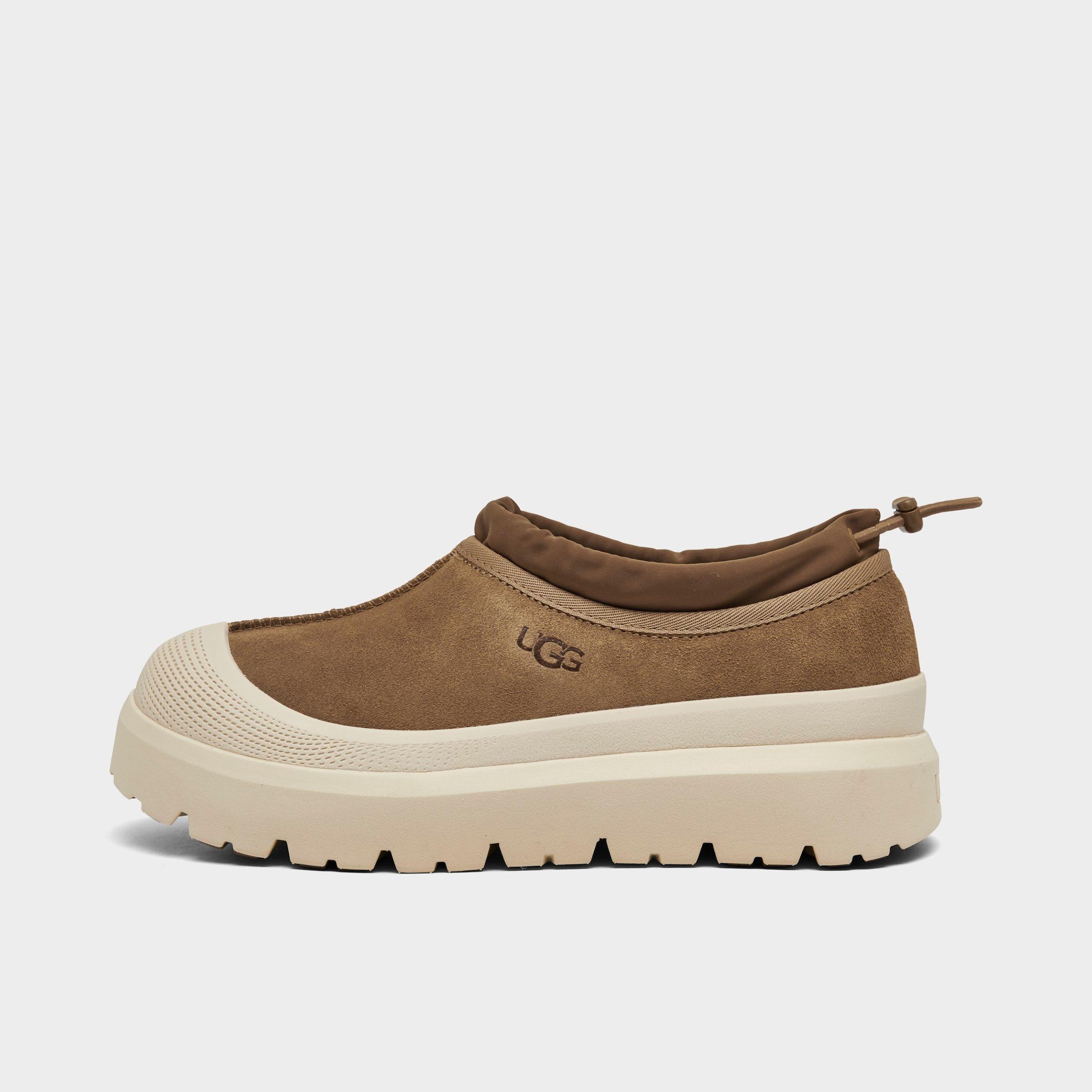 UGG Men's Tasman Weather Hybrid Slippers in Chestnut/Whitecap Size: 8.0