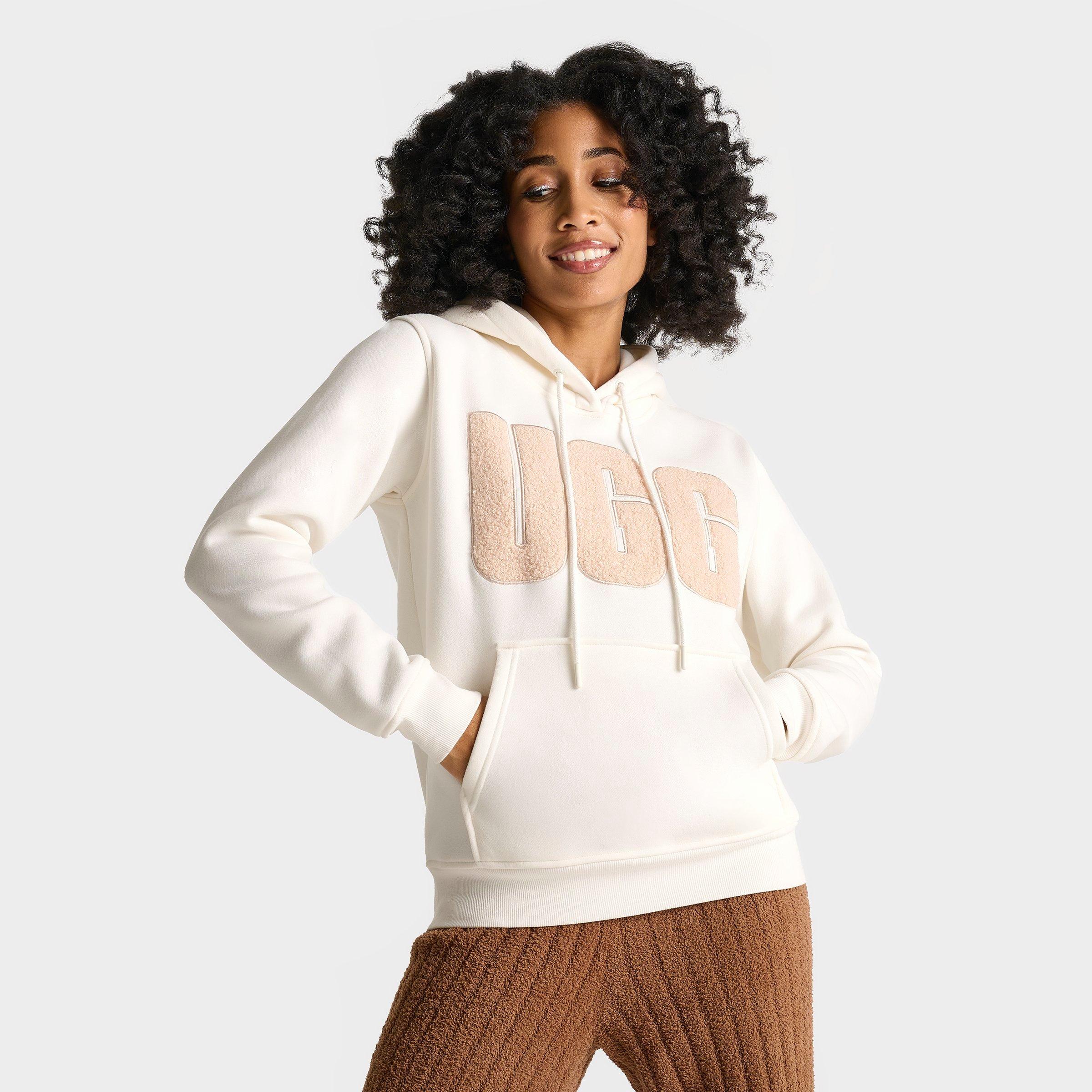 Women's Rey fluff Logo Hoodie
