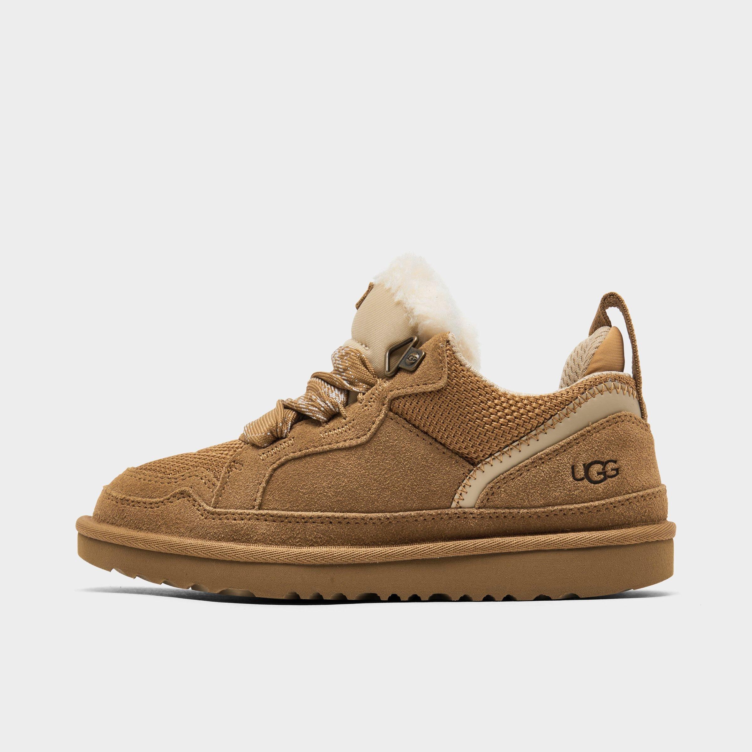UGG Kids Lowmel Casual Shoes (4Y-6Y) in Chestnut Size: 1