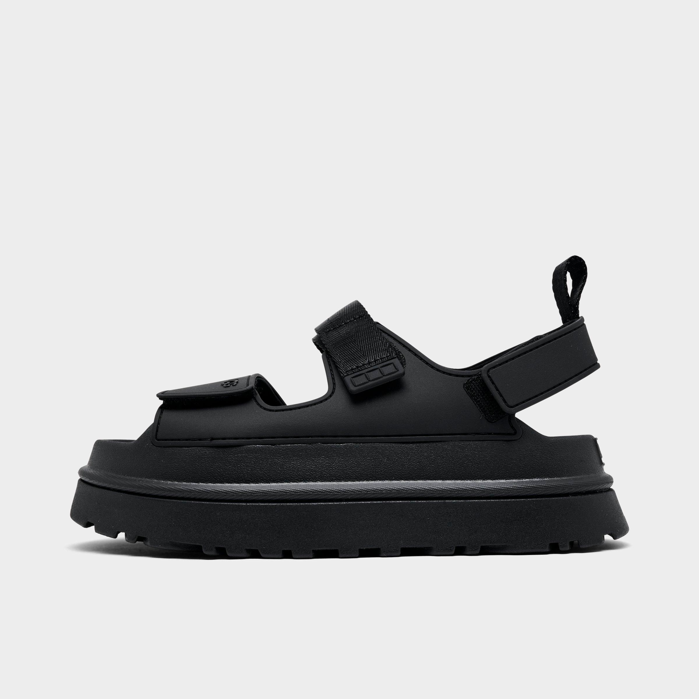 UGG Women's Goldenglow Platform Sandals in Black Size: 9