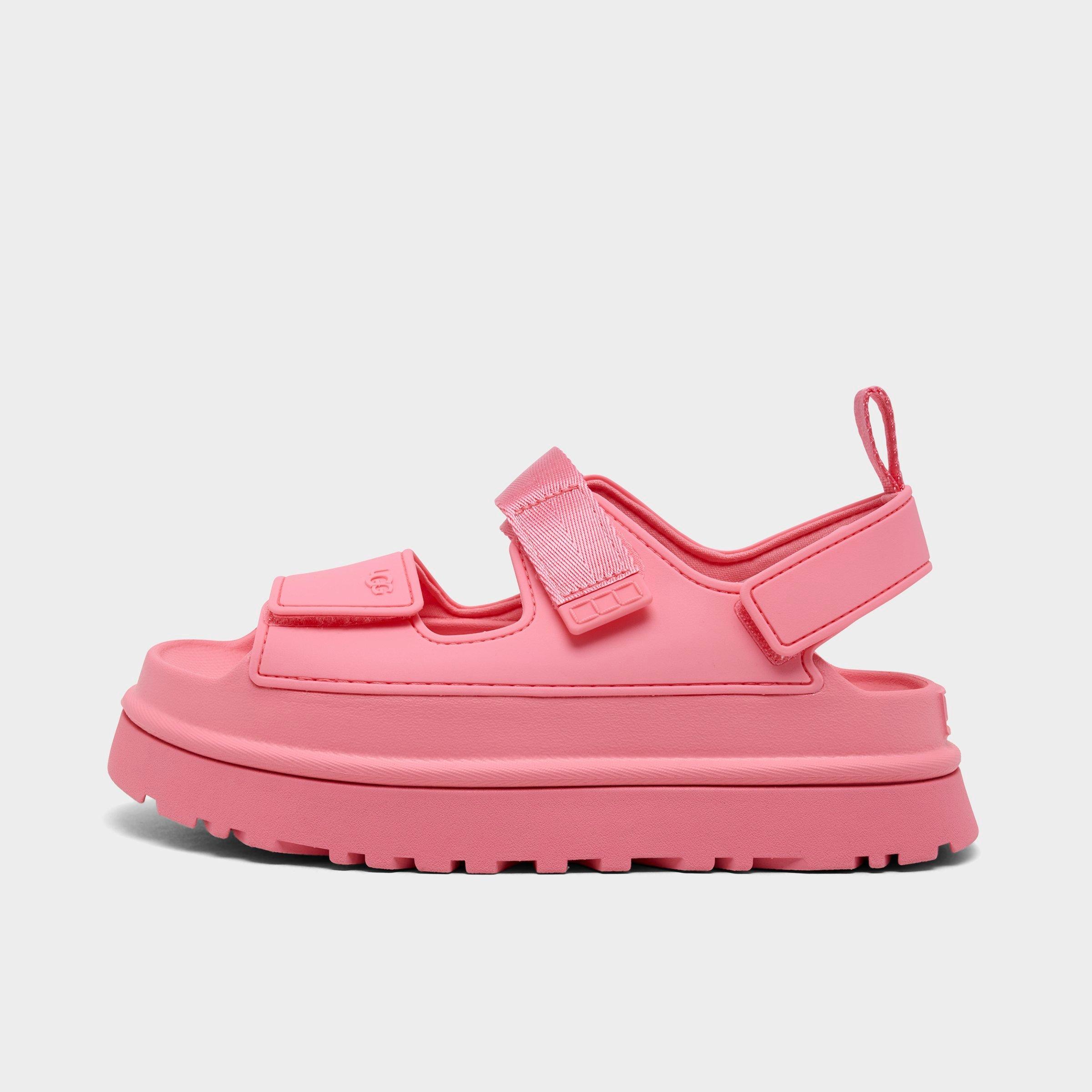 UGG Women's Goldenglow Platform Sandals in Tropical Pink Size: 5