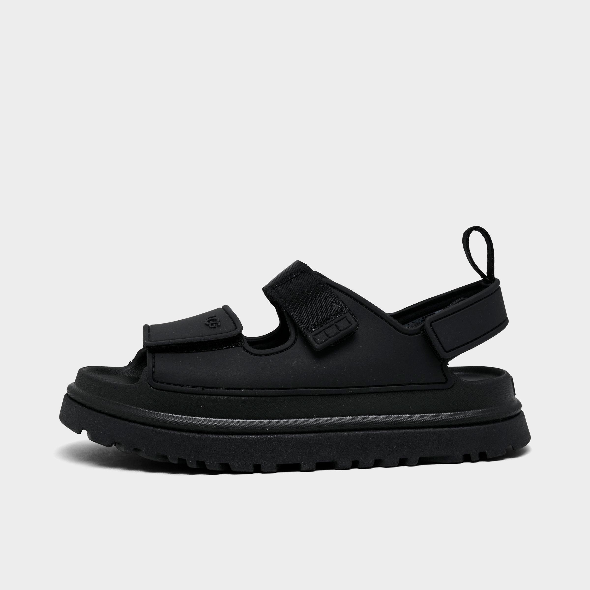 UGG Kids GoldenGlow Sandals (11C-6Y) in Black Size: 1.0