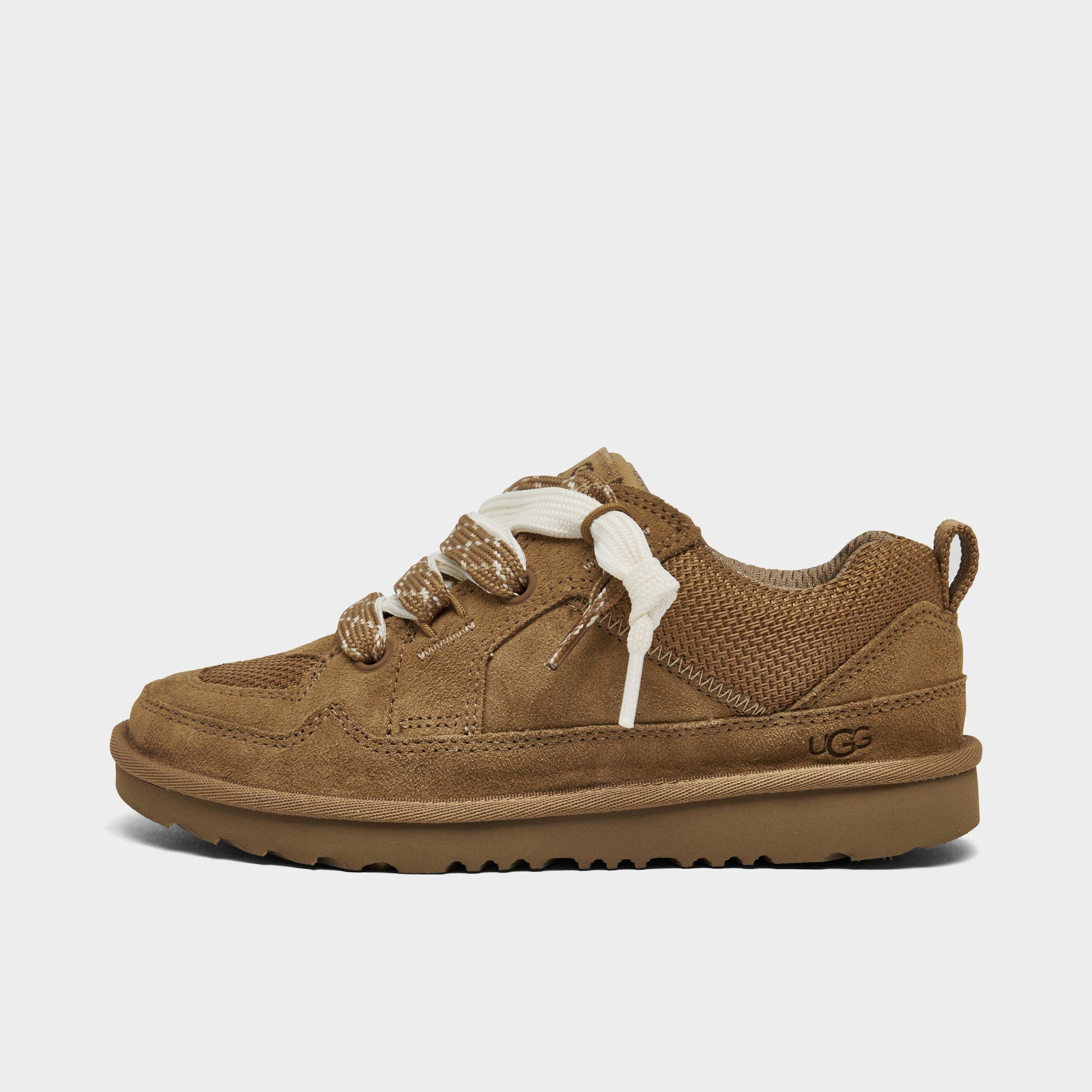 UGG Little Kids Lo Lowmel Casual Shoes in Chestnut Size: 1
