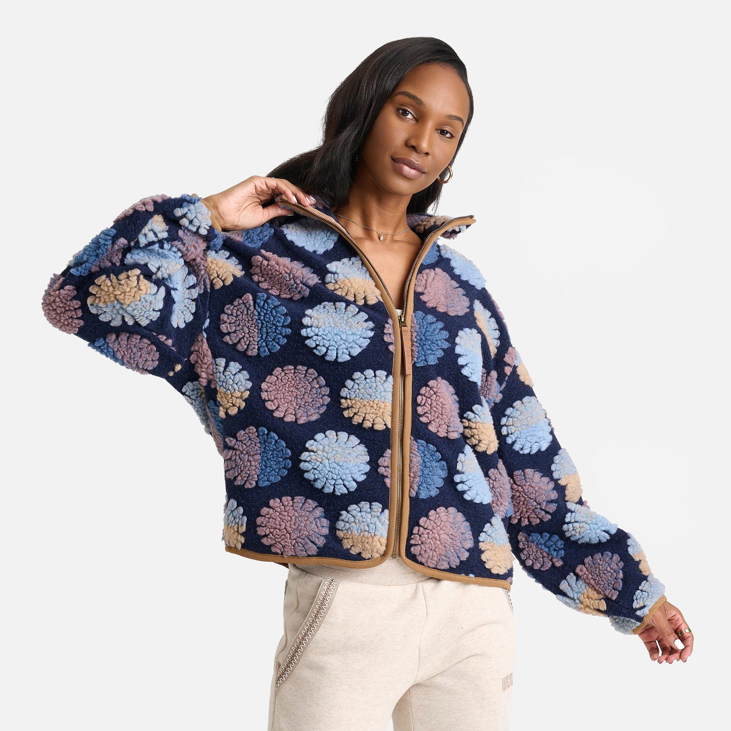 Women's fluff Marlene Sun All-over Print Jacket