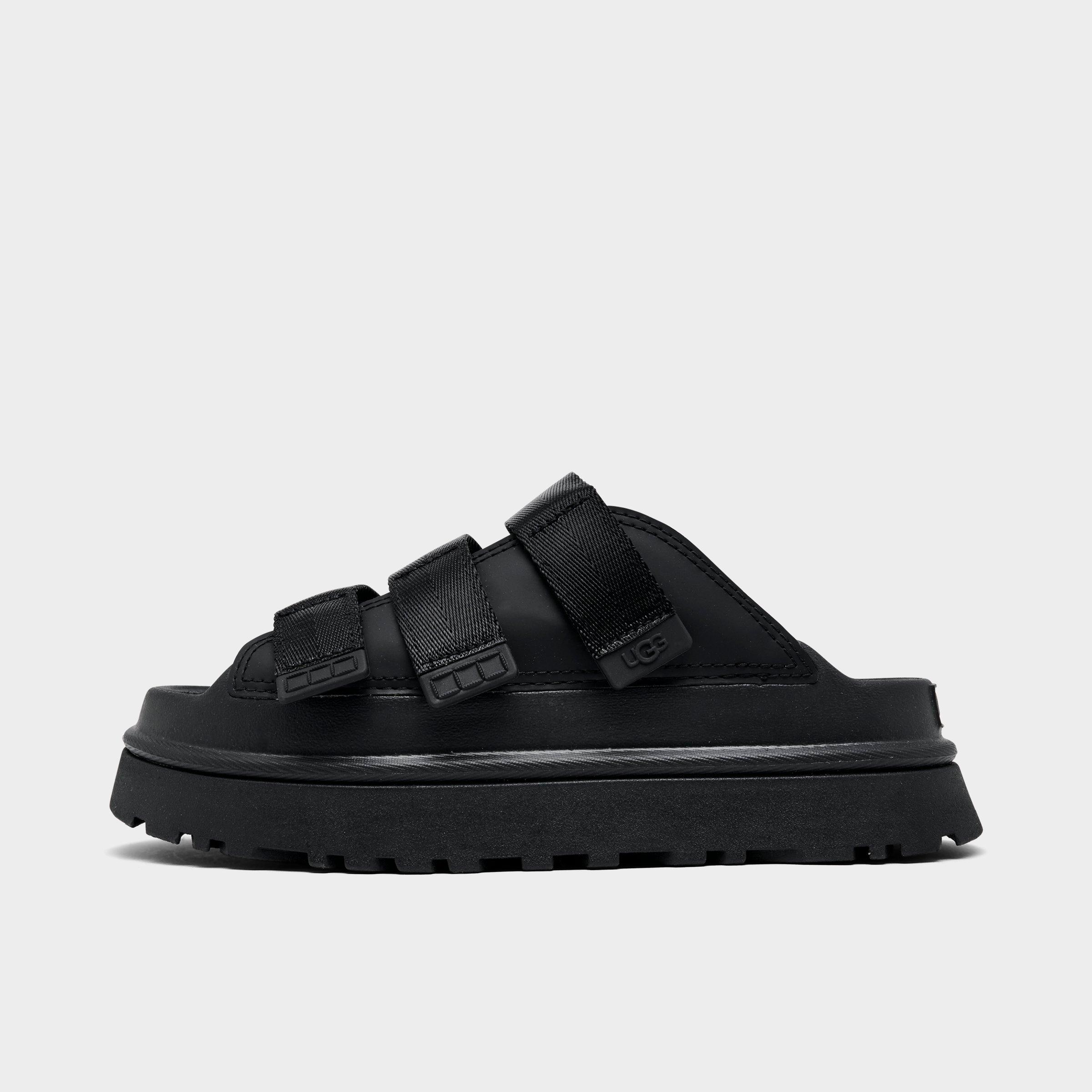 UGG Women's Goldenglow Slide Sandals in Black Size: 6.0