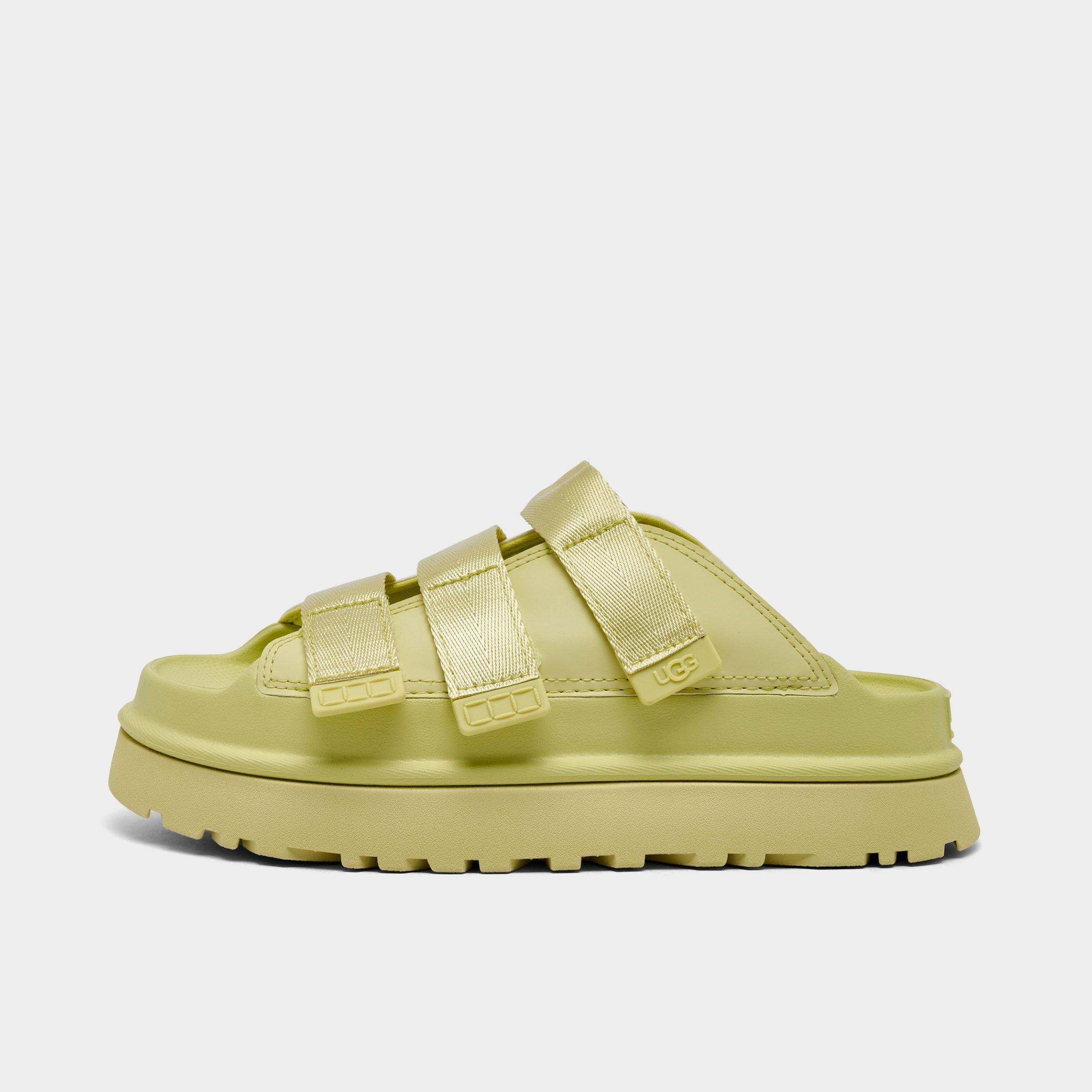 UGG Women's Goldenglow Slide Sandals in Golden Apple Size: 6.0