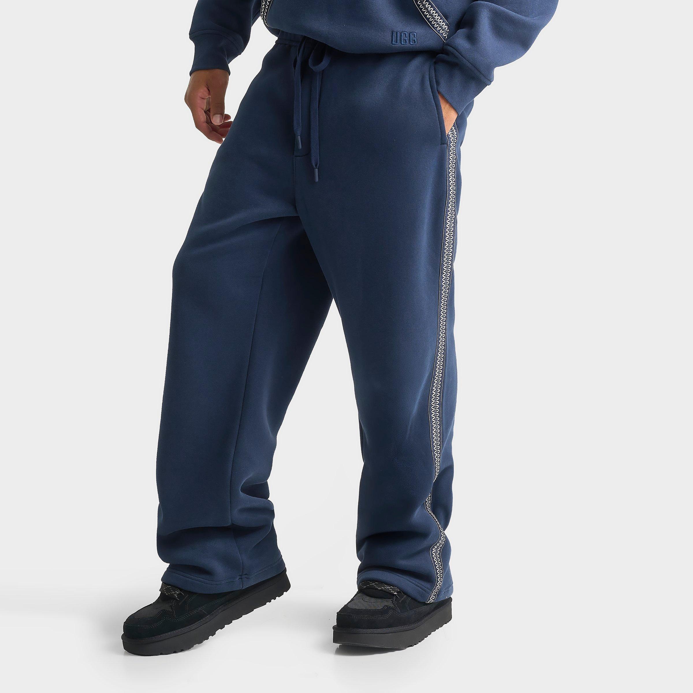 UGG Men's Tasman Straight Leg Fleece Pants in Mariner Size: Large