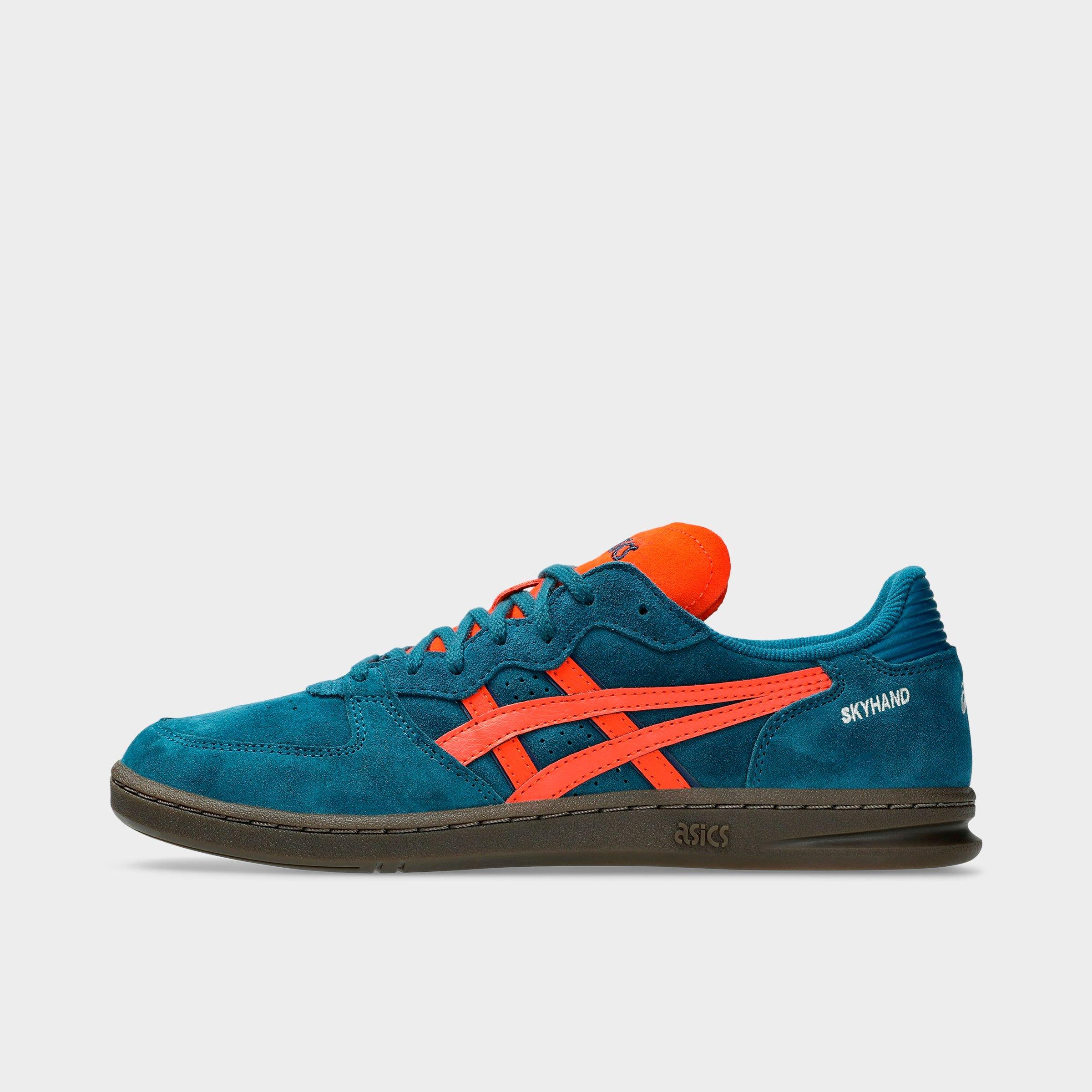 Asics Women's Skyhand OG Casual Shoes in Restful Teal/Cherry Tomato Size: 5.5