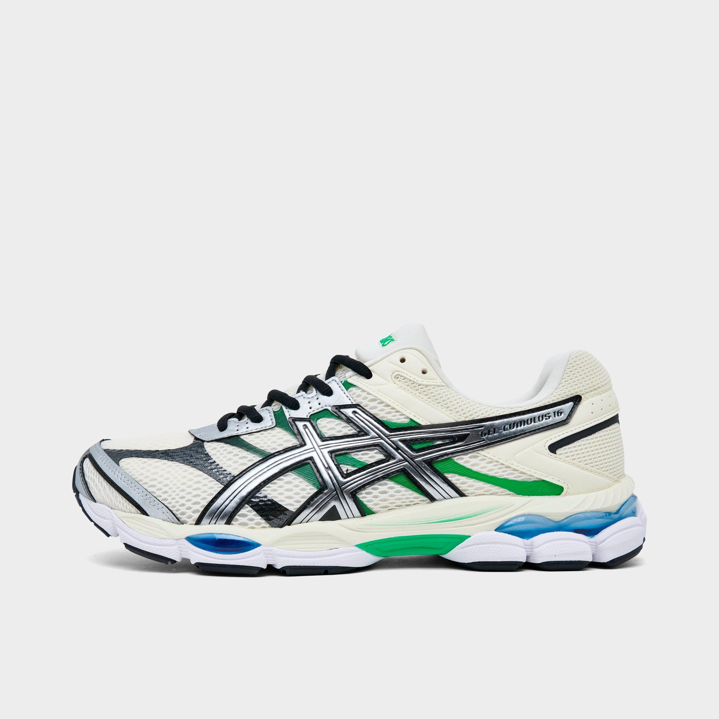 Asics Men's GEL-Cumulus 16 Casual Shoes in Ivory/Pure Silver Size: 10.5