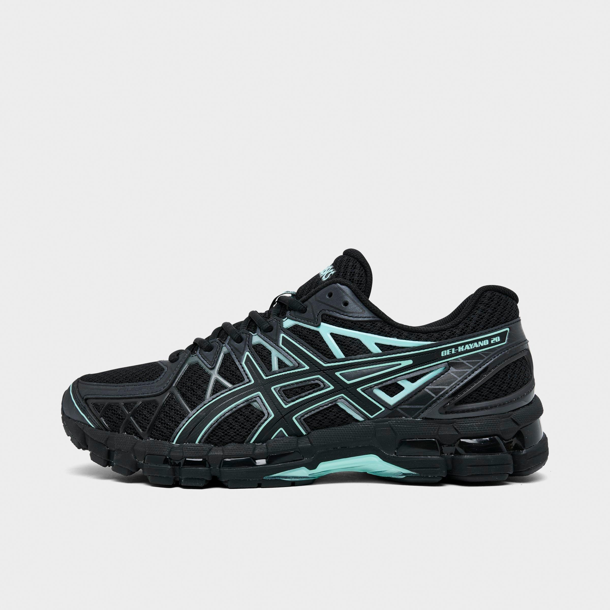 Asics Men's GEL-Kayano 20 Casual Shoes in Black/Mint Size: 13.0