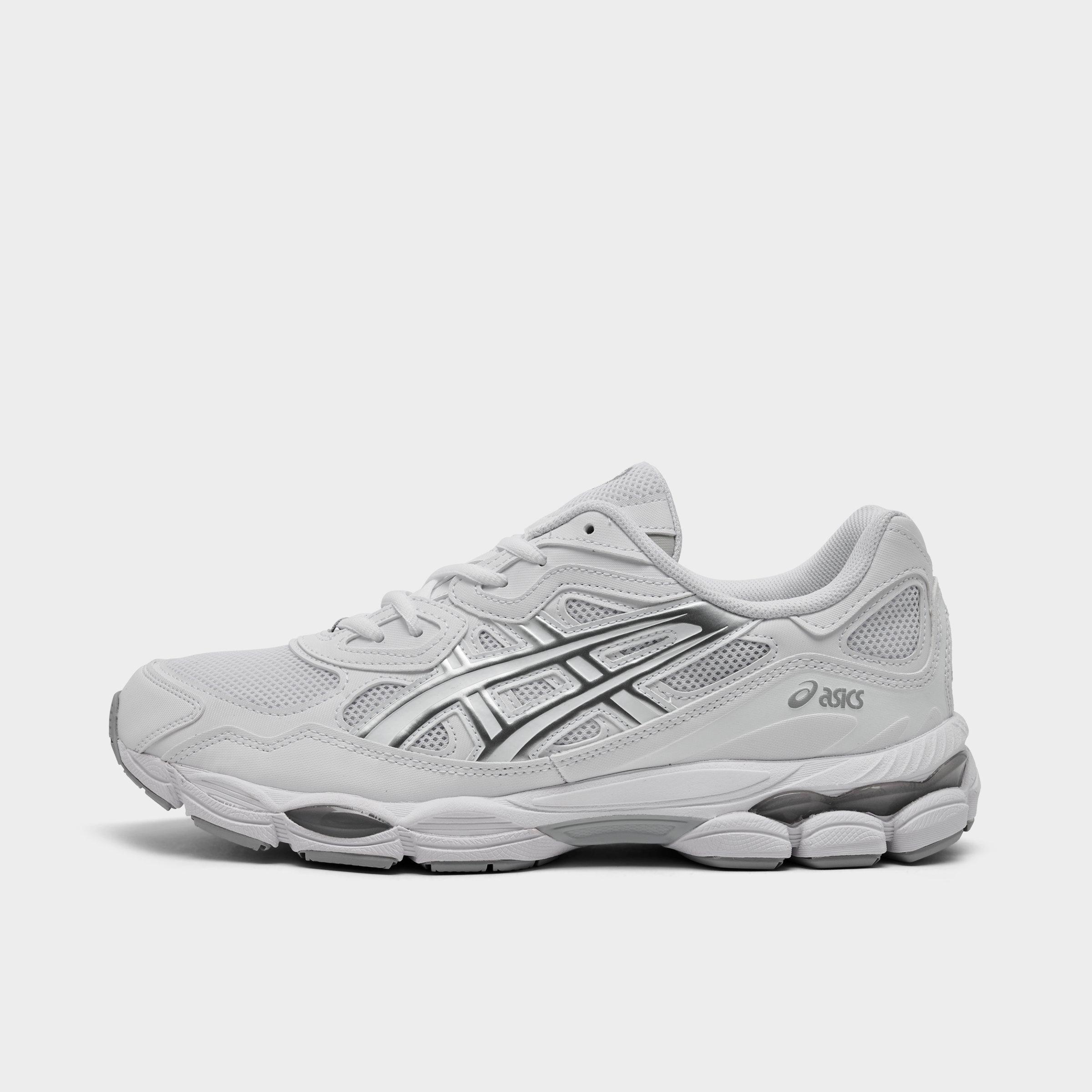 Asics Men's GEL-NYC Casual Shoes in White/Silver Size: 11.0