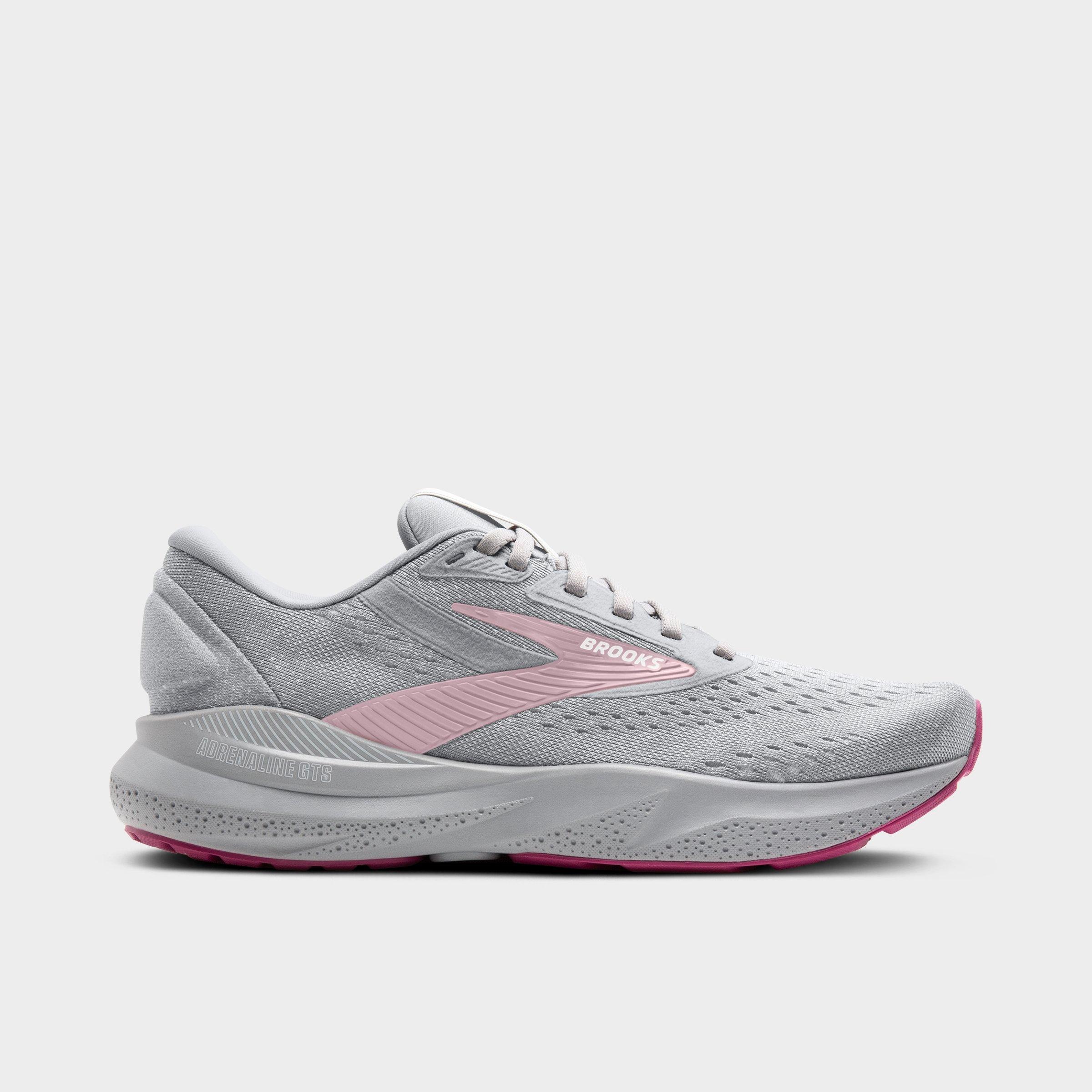 Brooks Women's Adrenaline GTS 24 Running Shoes in Alloy/White/Zephyr Size: 6.5