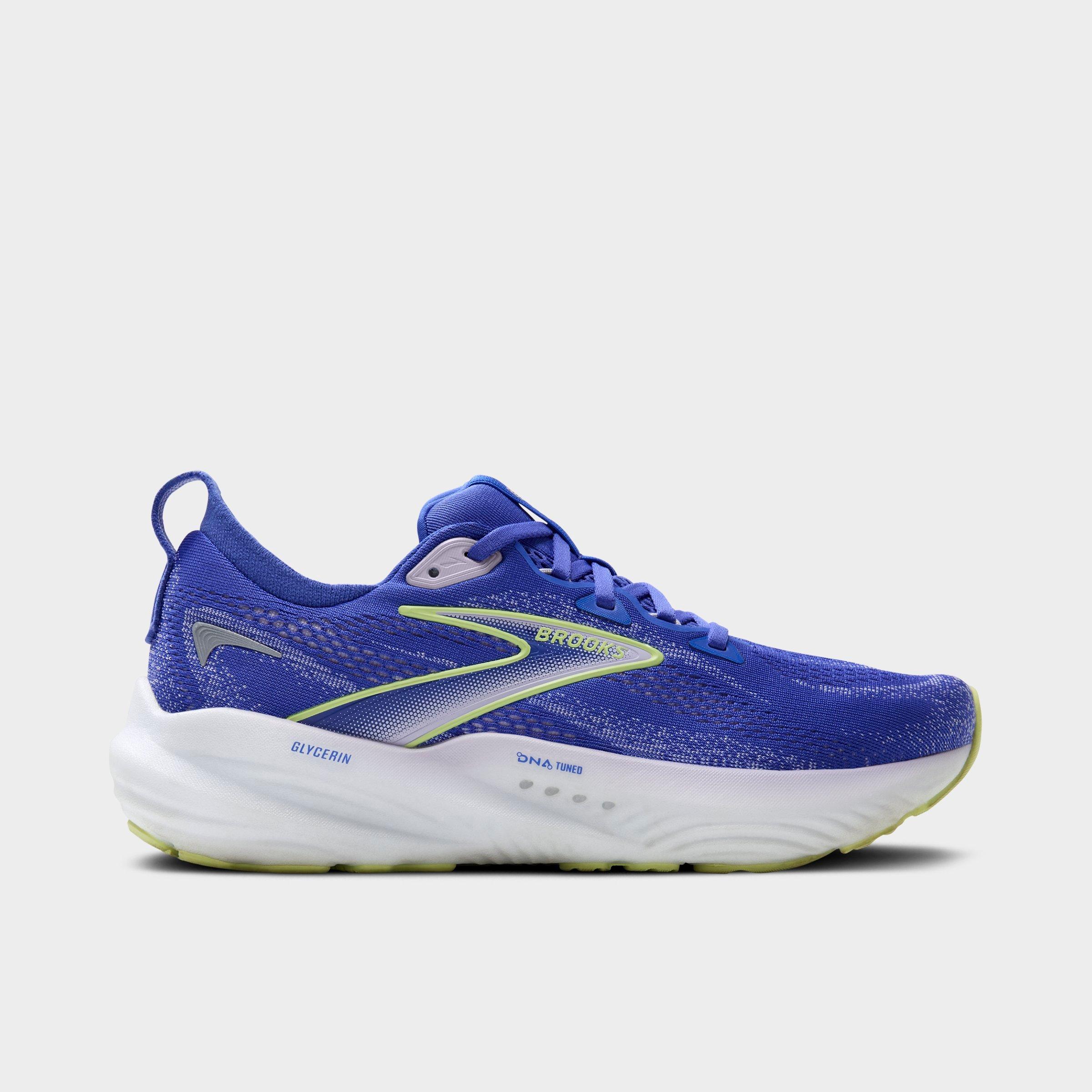 Brooks Women's Glycerin 22 Running Shoes in Amparo Blue/Hyper Iris/Yellow Size: 8.5