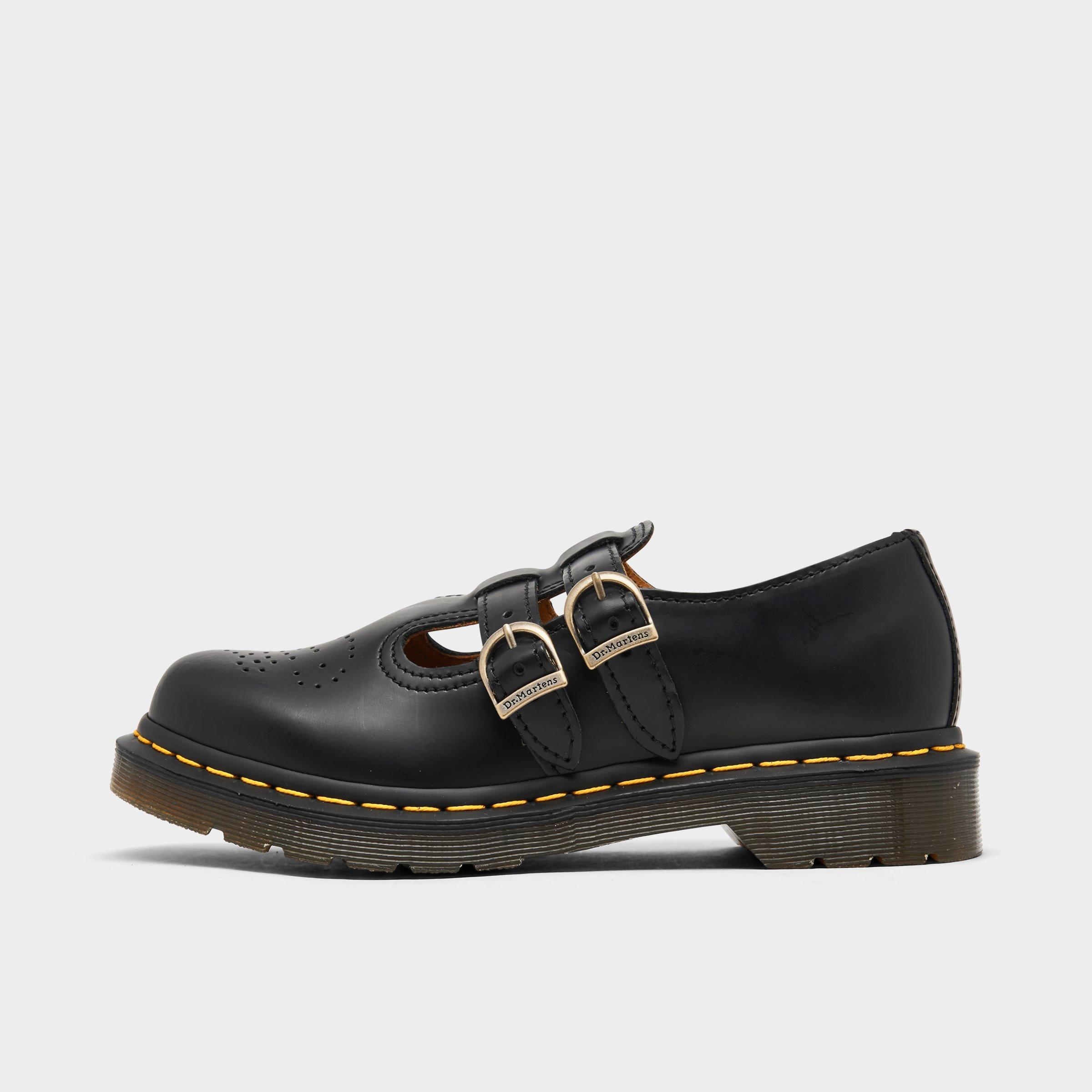 Dr. Martens Women's 8065 Mary Jane Smooth Leather Casual Shoes in Black Size: 7.0