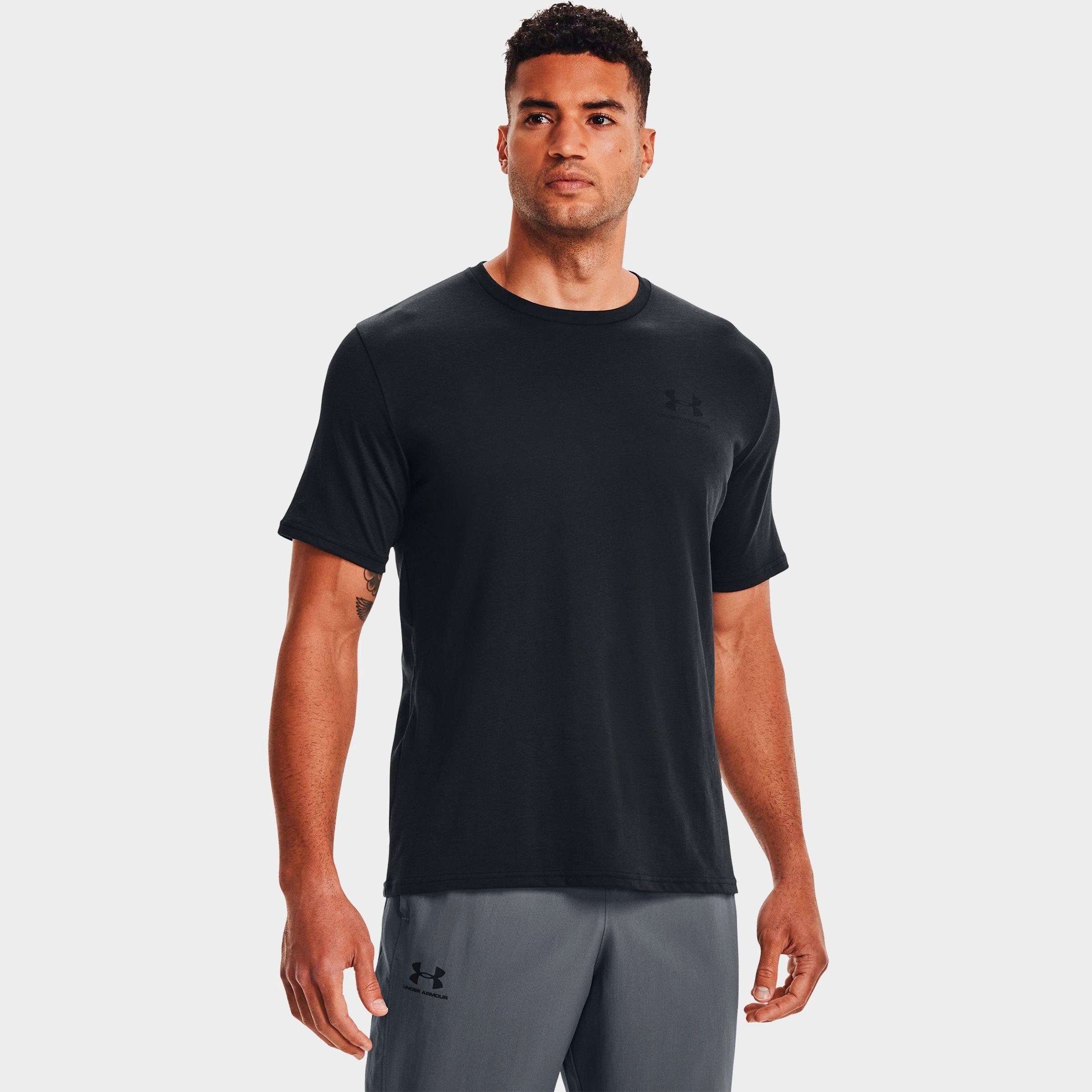 Under Armour Men's Sportstyle Logo T-Shirt in Black Size: XS