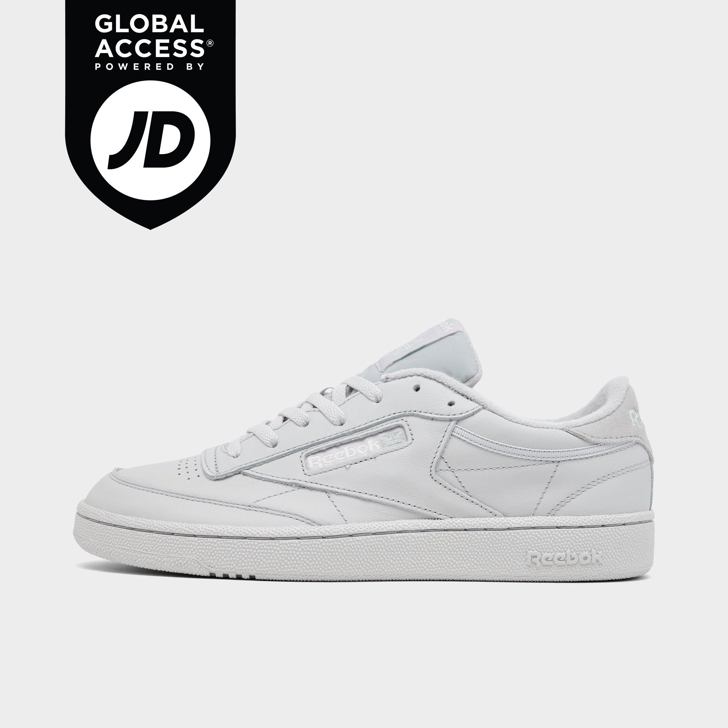 Reebok Men's Club C 85 Casual Shoes in White/Optimum Blue Size: 7.5