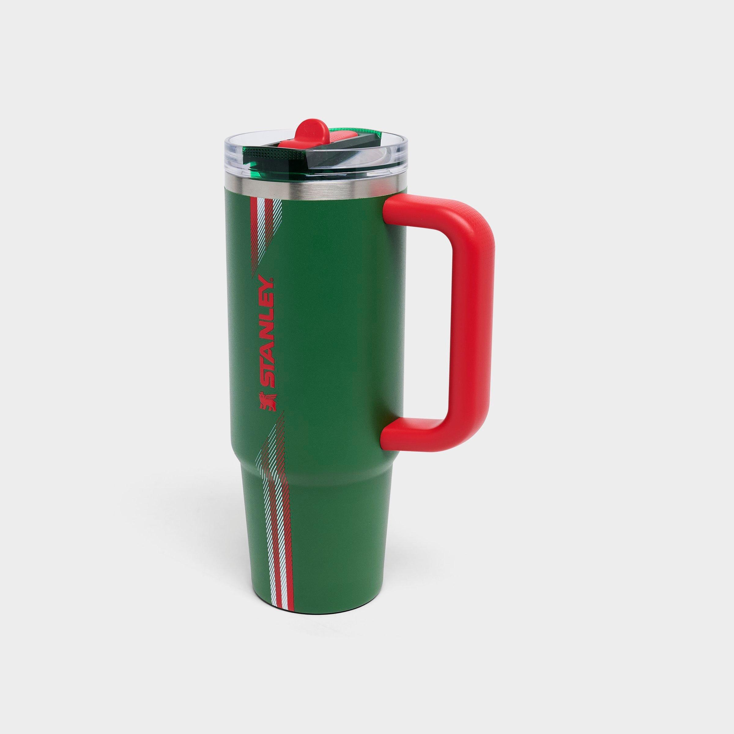Stanley The Country Collection Quencher ProTour Flip Straw Tumbler (30oz) in Team Dark Green/Red