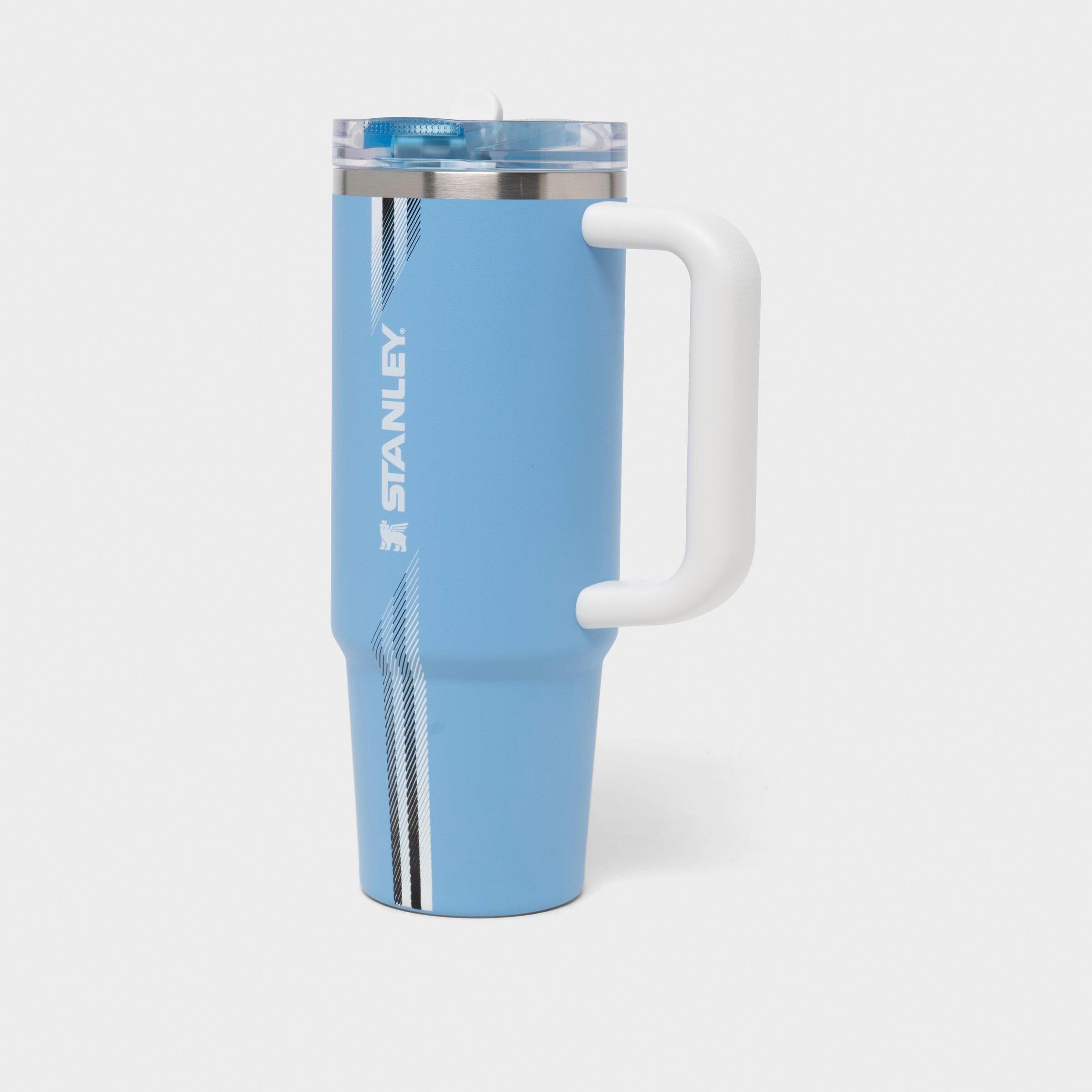 Stanley Quencher ProTour Flip Straw Tumbler (30oz) in Light Blue/White