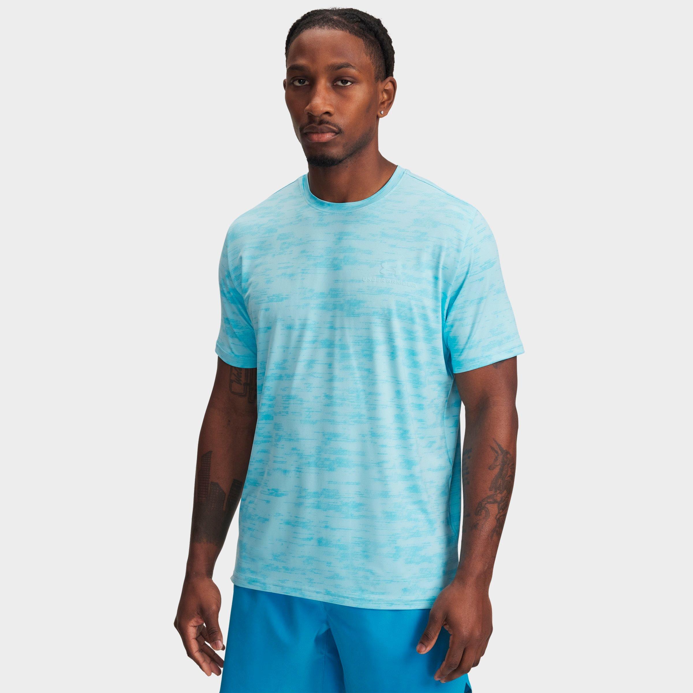 Under Armour Men's Vanish Energy Printed T-Shirt in Stream/Fresco Blue/Stream Size: Small